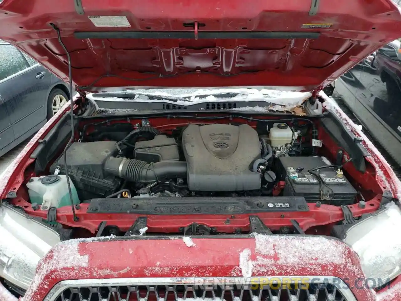 7 Photograph of a damaged car 3TMCZ5AN0KM214173 TOYOTA TACOMA 2019