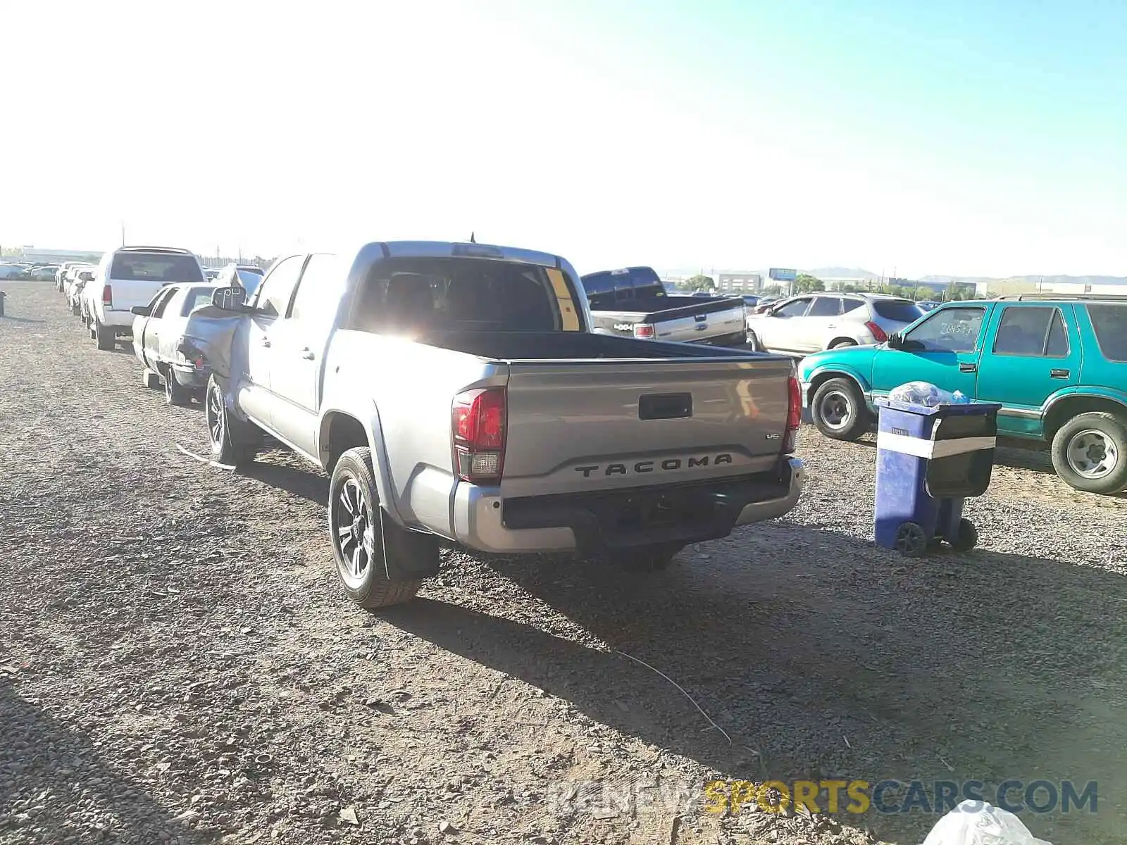 3 Photograph of a damaged car 3TMCZ5AN0KM214268 TOYOTA TACOMA 2019