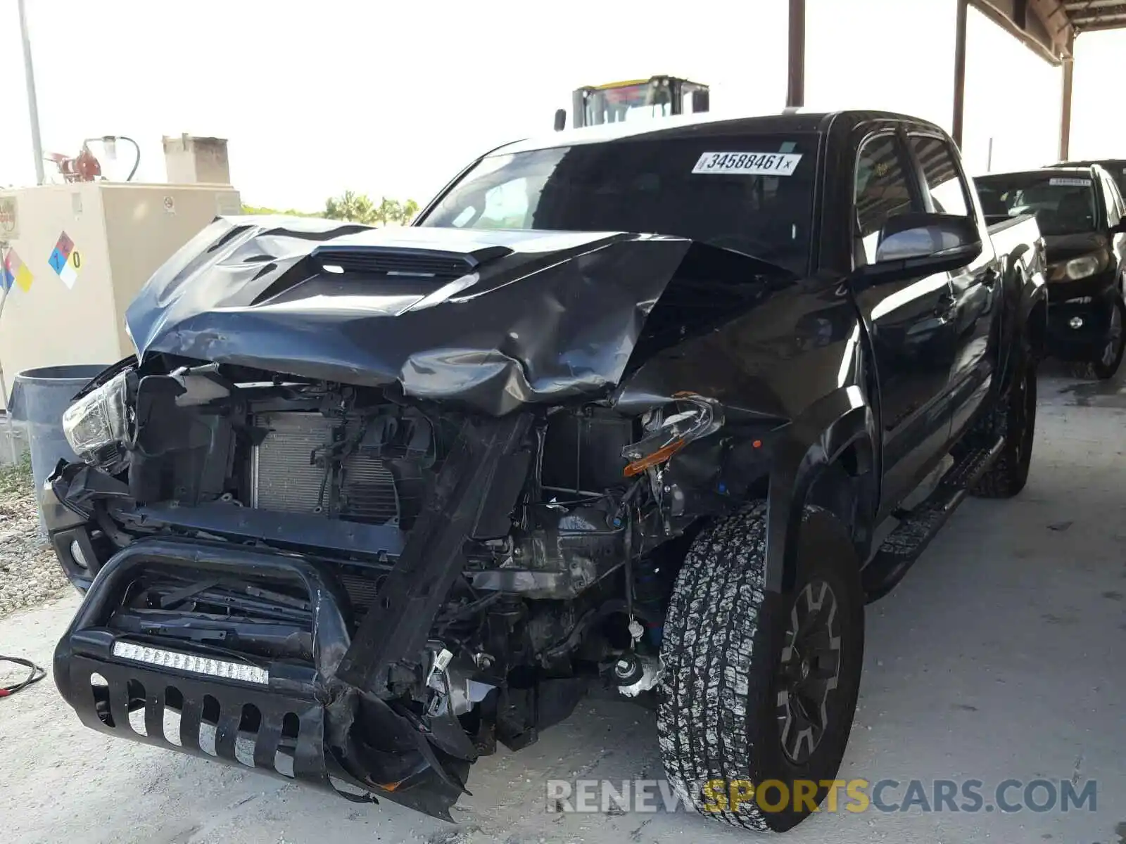 2 Photograph of a damaged car 3TMCZ5AN0KM214920 TOYOTA TACOMA 2019