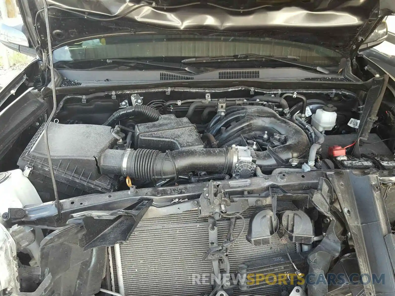 7 Photograph of a damaged car 3TMCZ5AN0KM214920 TOYOTA TACOMA 2019