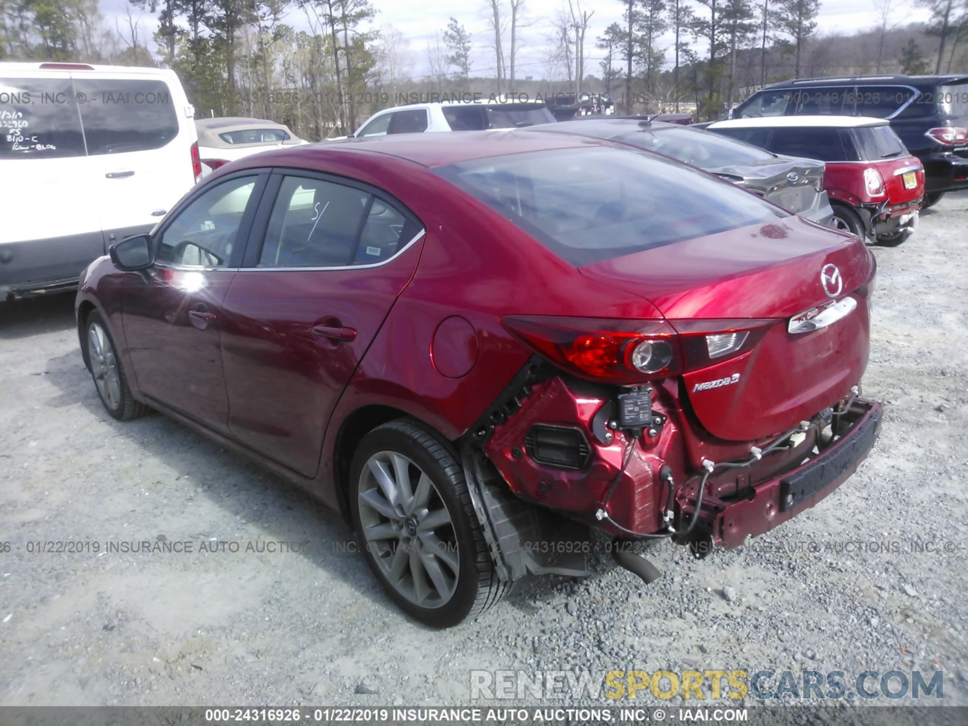 3 Photograph of a damaged car 3TMCZ5AN0KM216084 TOYOTA TACOMA 2019