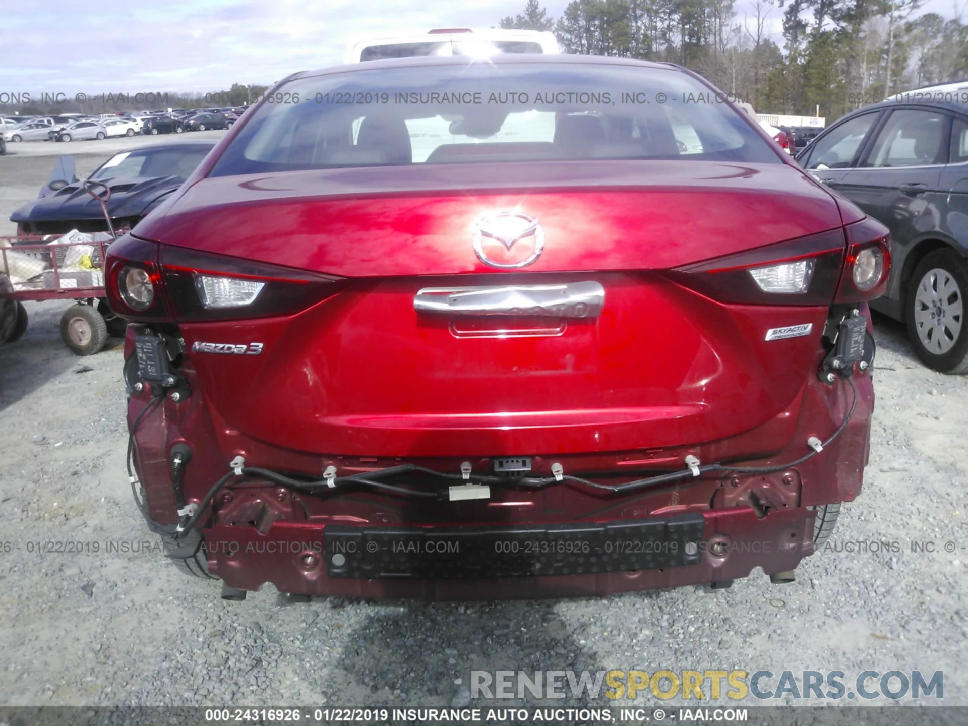 6 Photograph of a damaged car 3TMCZ5AN0KM216084 TOYOTA TACOMA 2019