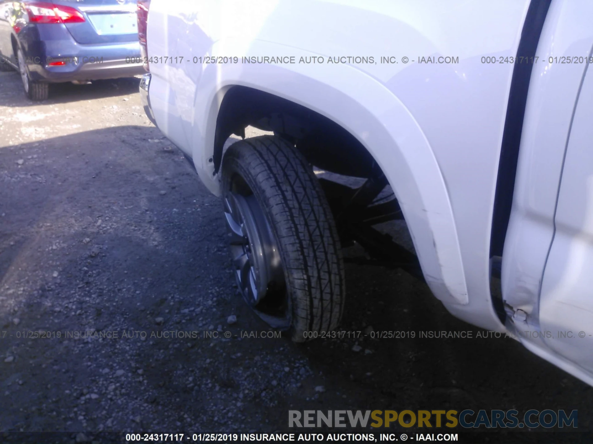 6 Photograph of a damaged car 3TMCZ5AN0KM216957 TOYOTA TACOMA 2019