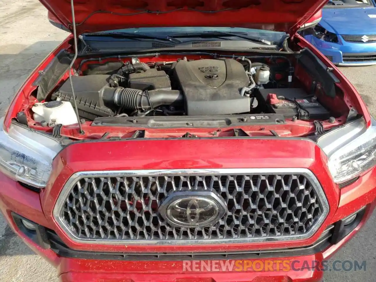 7 Photograph of a damaged car 3TMCZ5AN0KM217493 TOYOTA TACOMA 2019