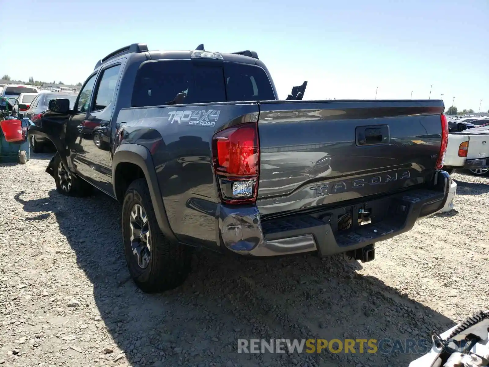 3 Photograph of a damaged car 3TMCZ5AN0KM218689 TOYOTA TACOMA 2019