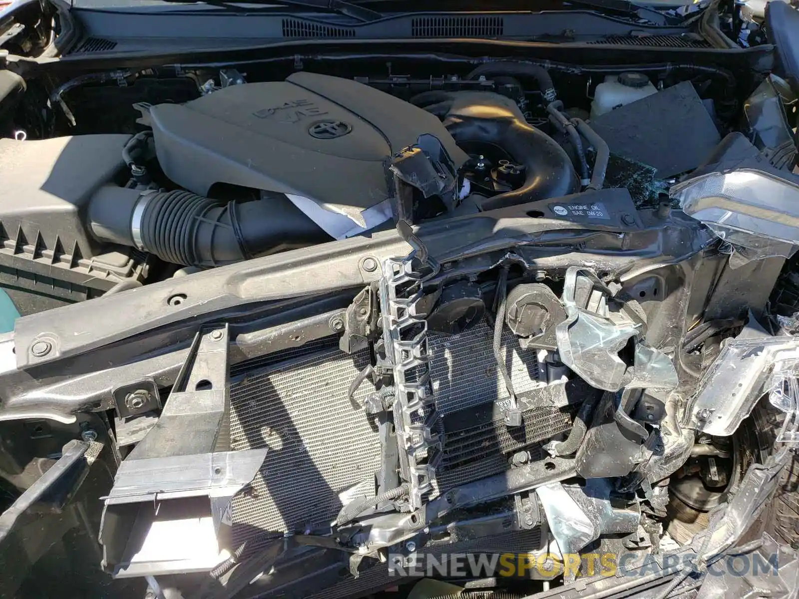 7 Photograph of a damaged car 3TMCZ5AN0KM218689 TOYOTA TACOMA 2019