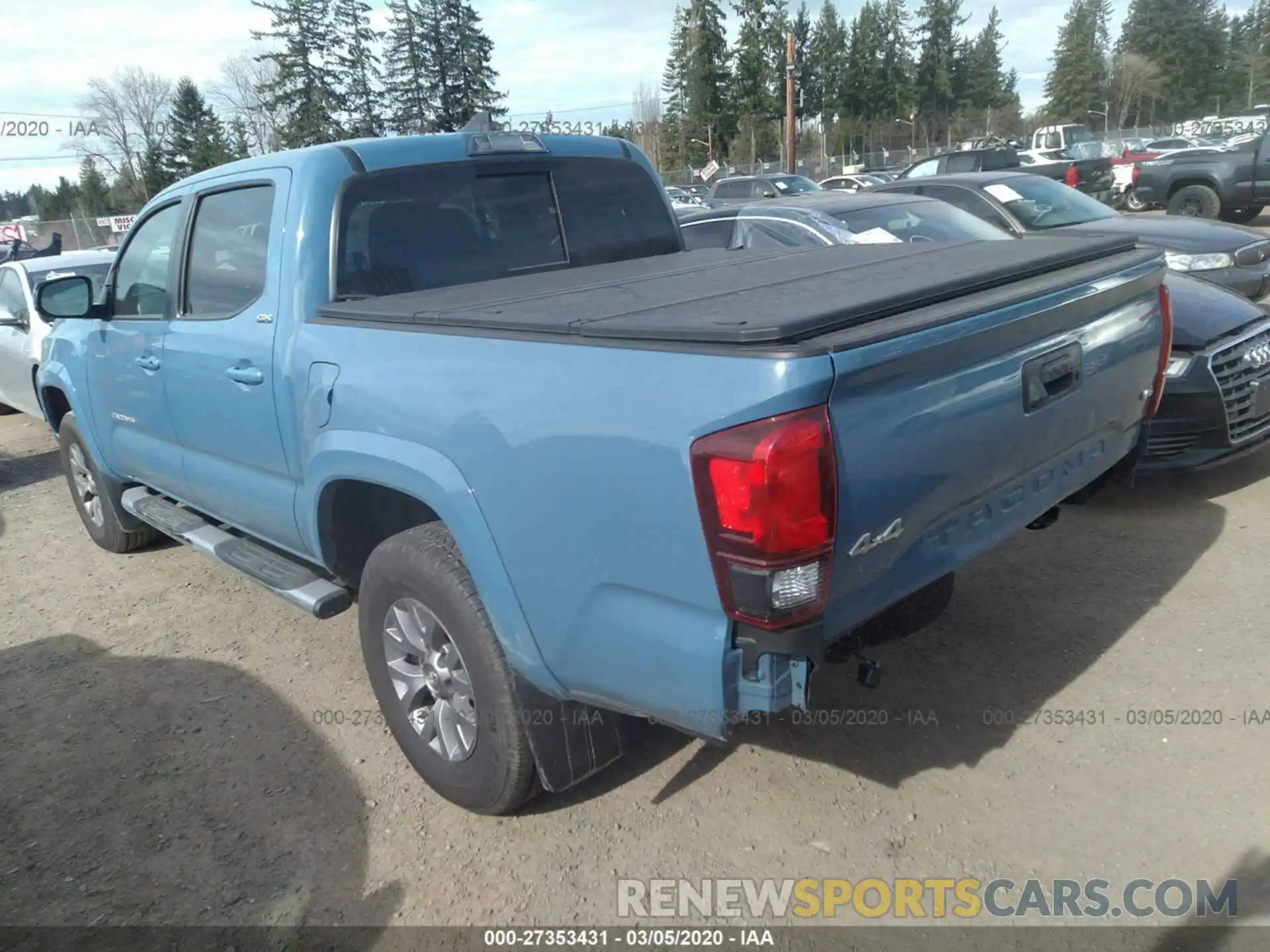 3 Photograph of a damaged car 3TMCZ5AN0KM219048 TOYOTA TACOMA 2019