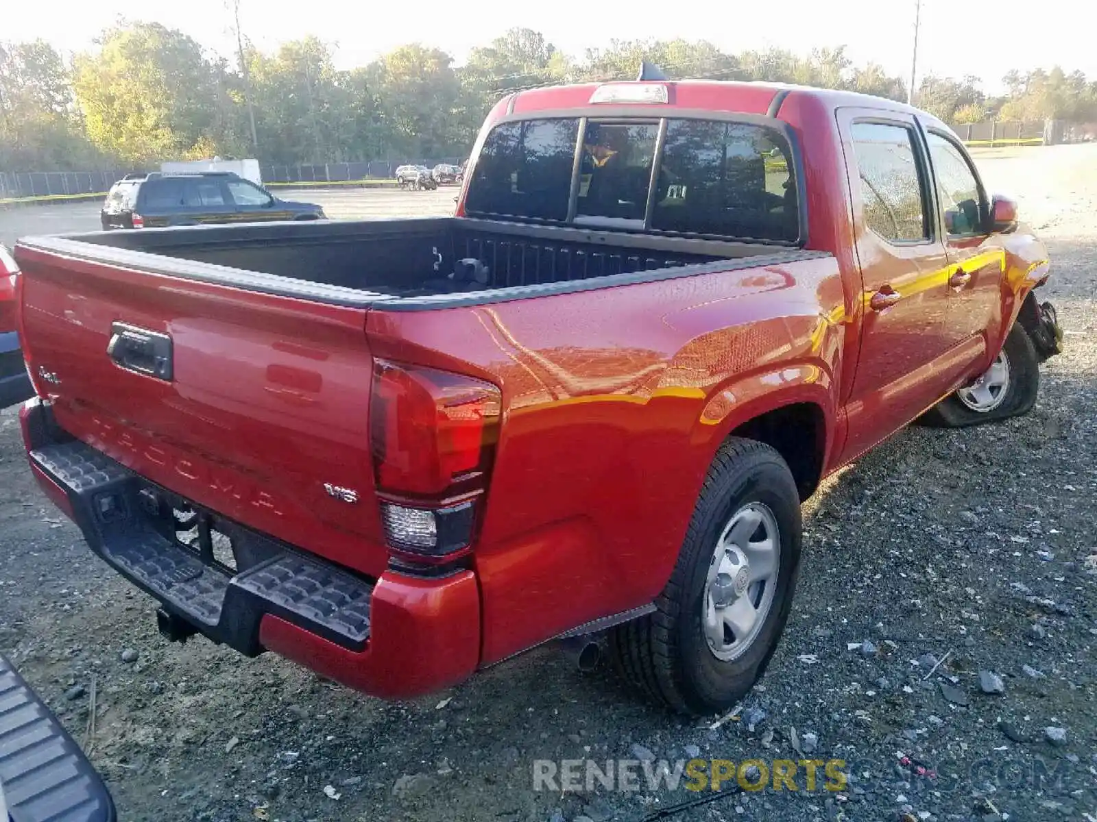 4 Photograph of a damaged car 3TMCZ5AN0KM220863 TOYOTA TACOMA 2019