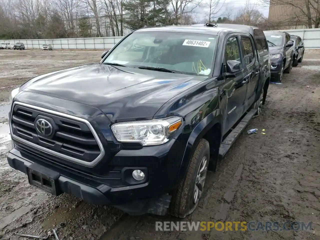 2 Photograph of a damaged car 3TMCZ5AN0KM221155 TOYOTA TACOMA 2019