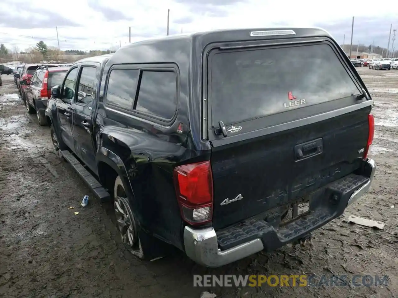 3 Photograph of a damaged car 3TMCZ5AN0KM221155 TOYOTA TACOMA 2019