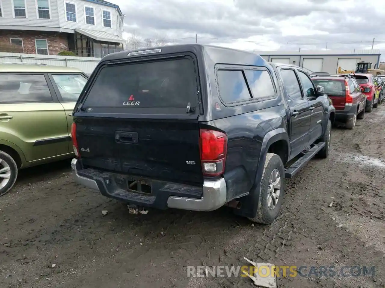 4 Photograph of a damaged car 3TMCZ5AN0KM221155 TOYOTA TACOMA 2019