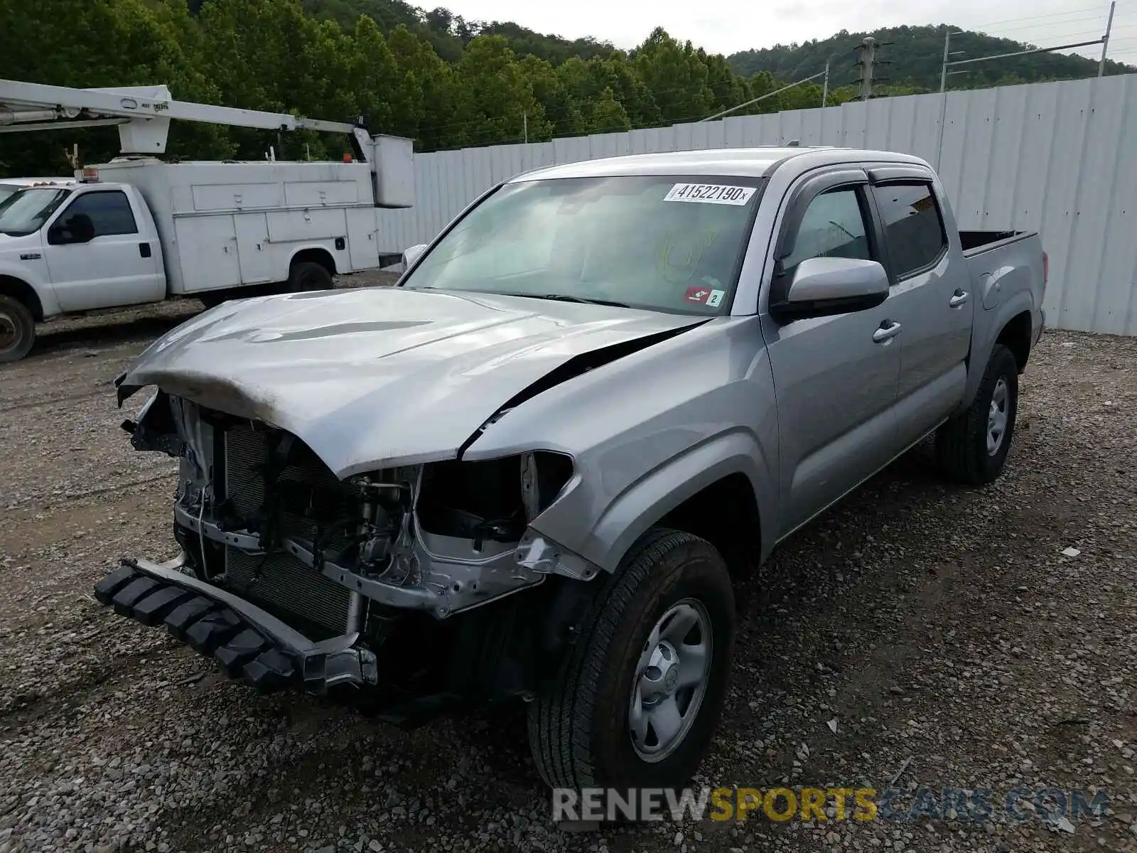 2 Photograph of a damaged car 3TMCZ5AN0KM223598 TOYOTA TACOMA 2019