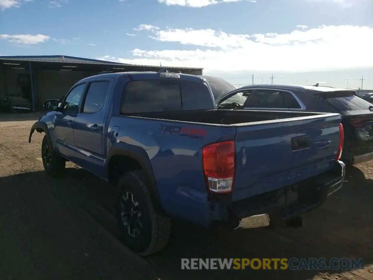 3 Photograph of a damaged car 3TMCZ5AN0KM224167 TOYOTA TACOMA 2019