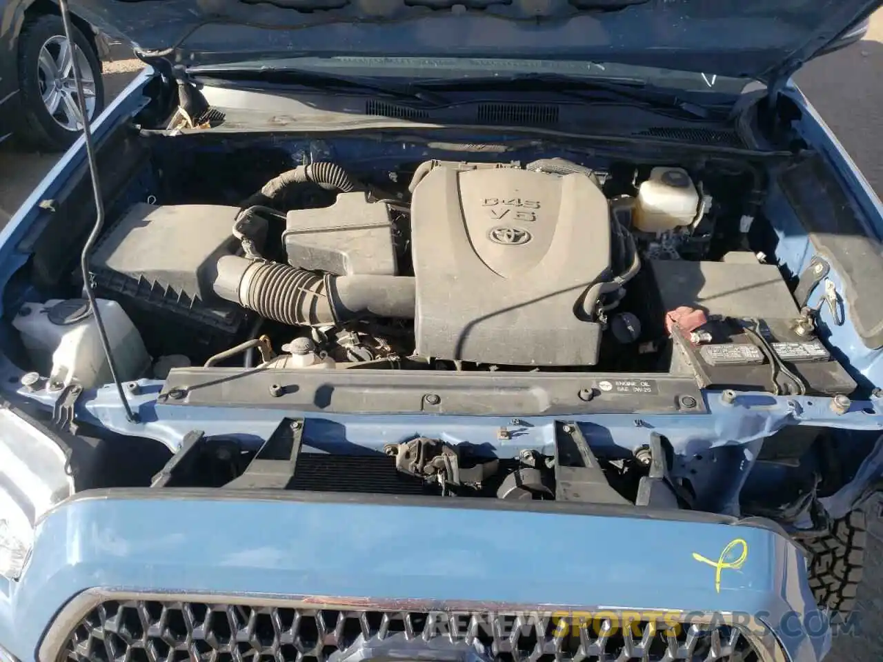 7 Photograph of a damaged car 3TMCZ5AN0KM224167 TOYOTA TACOMA 2019