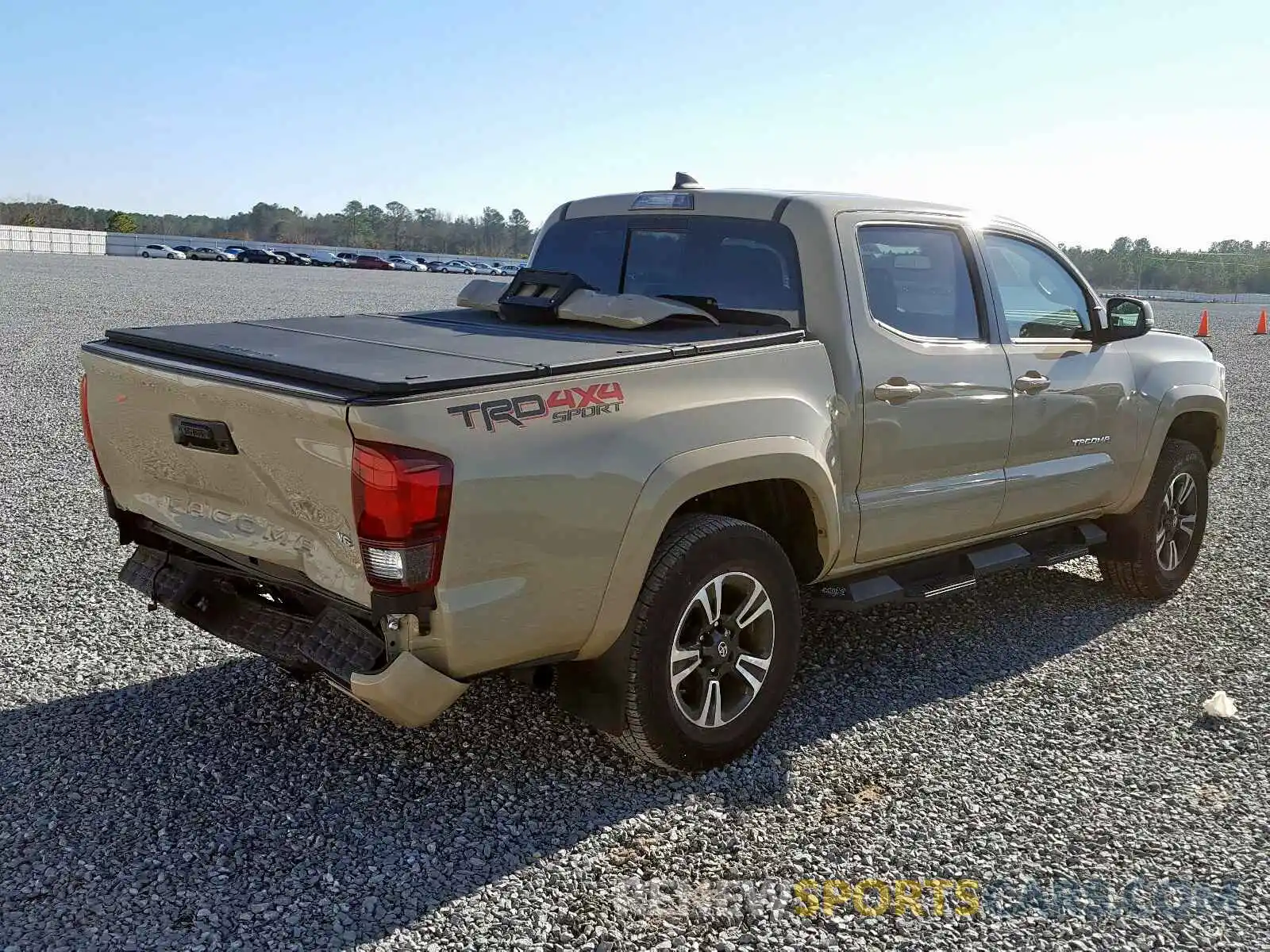 4 Photograph of a damaged car 3TMCZ5AN0KM231846 TOYOTA TACOMA 2019