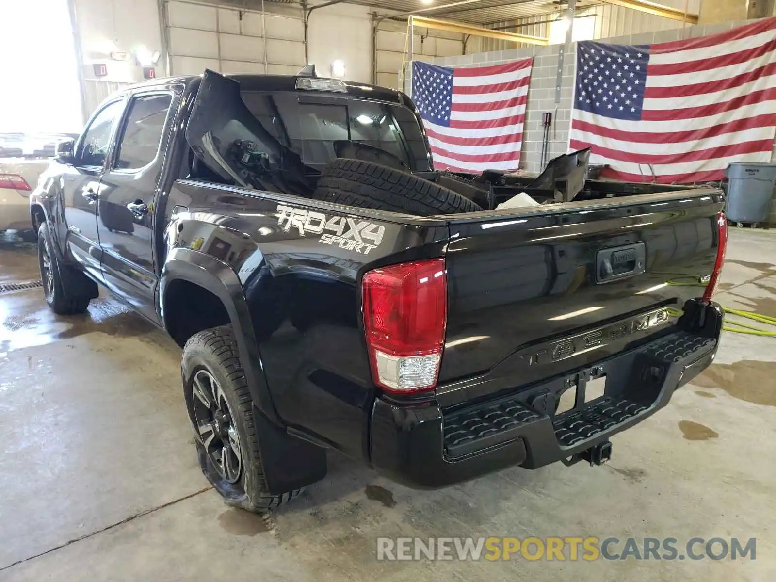 3 Photograph of a damaged car 3TMCZ5AN0KM232074 TOYOTA TACOMA 2019