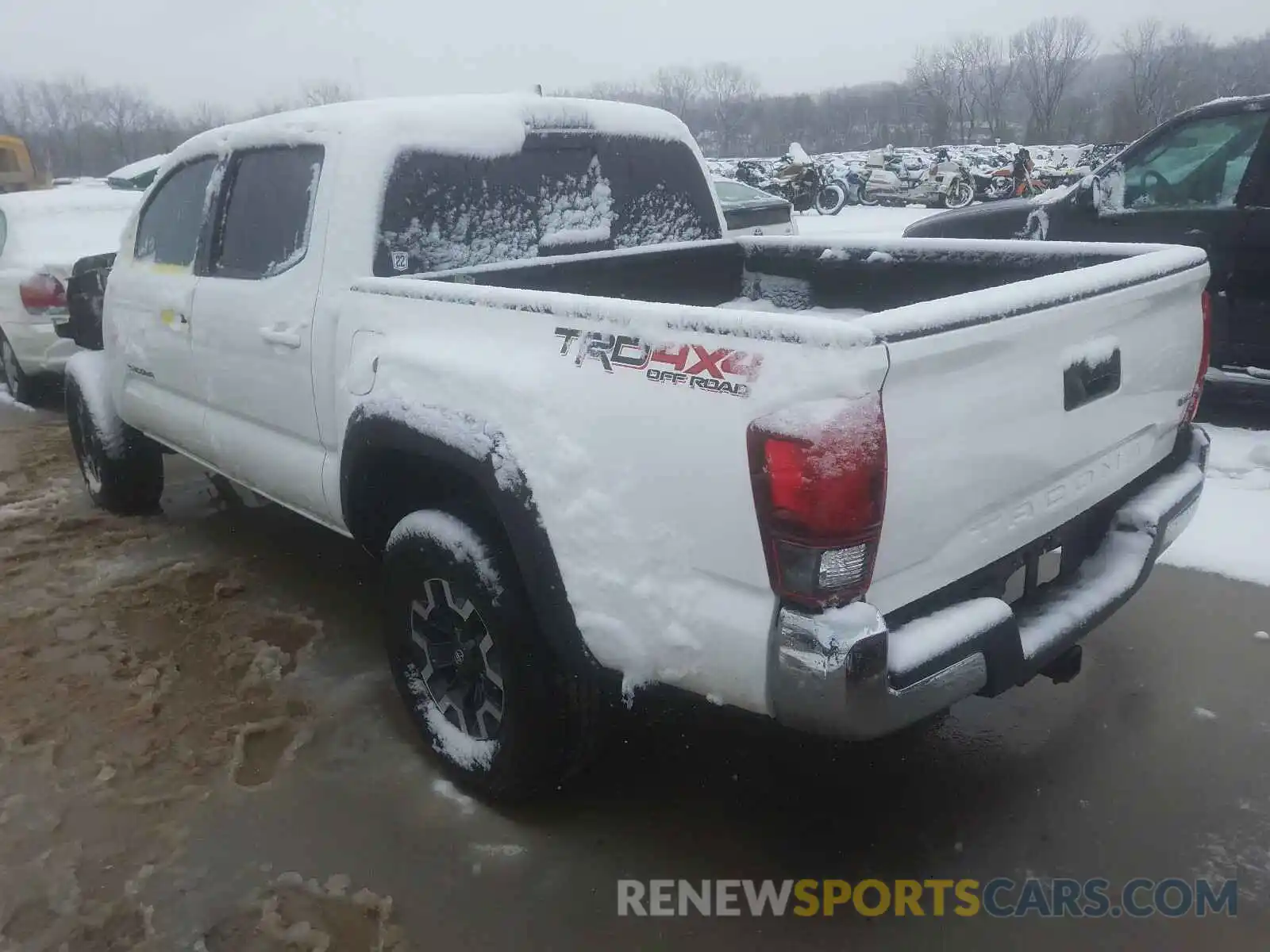 3 Photograph of a damaged car 3TMCZ5AN0KM233984 TOYOTA TACOMA 2019