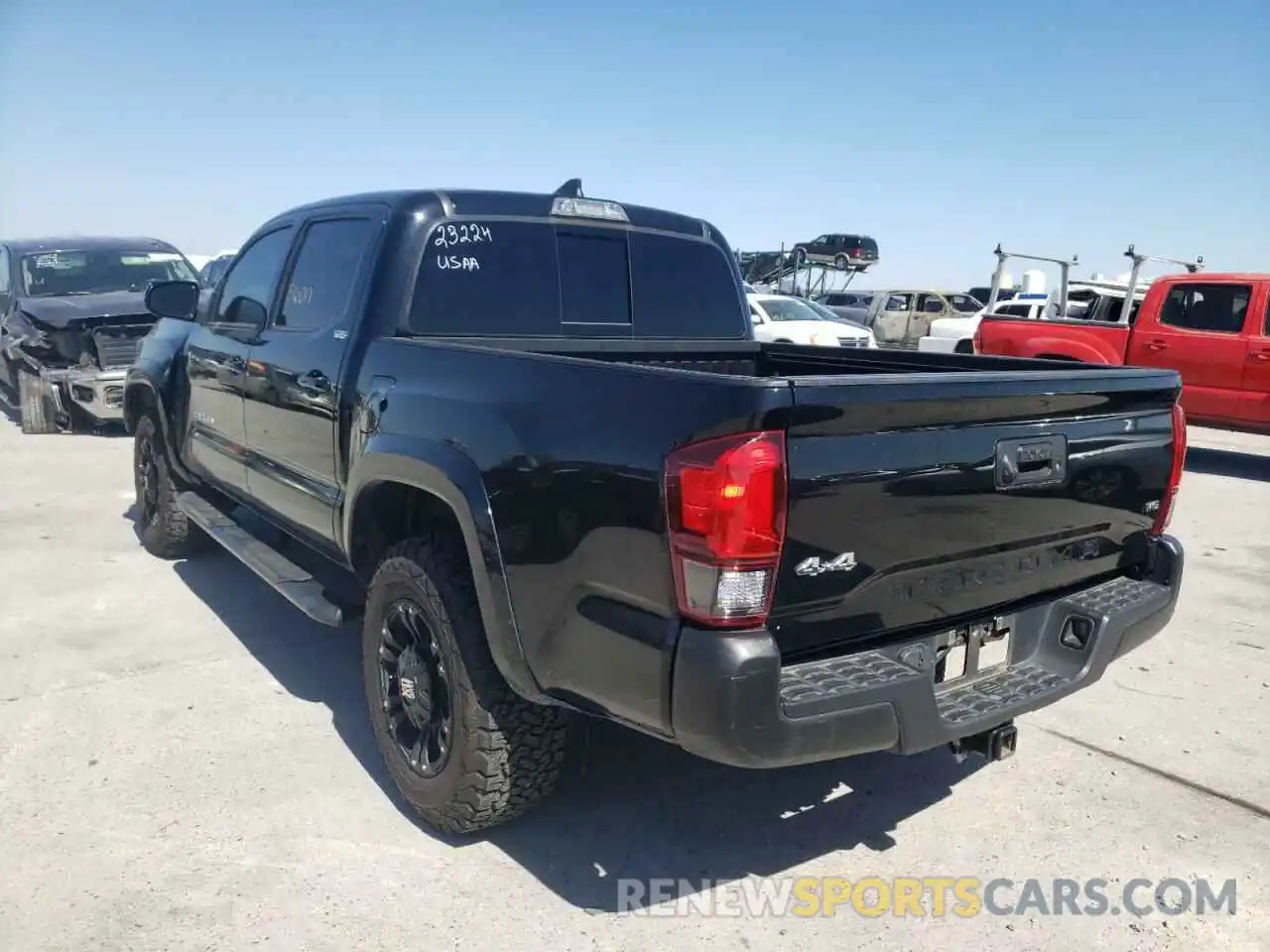 3 Photograph of a damaged car 3TMCZ5AN0KM234522 TOYOTA TACOMA 2019