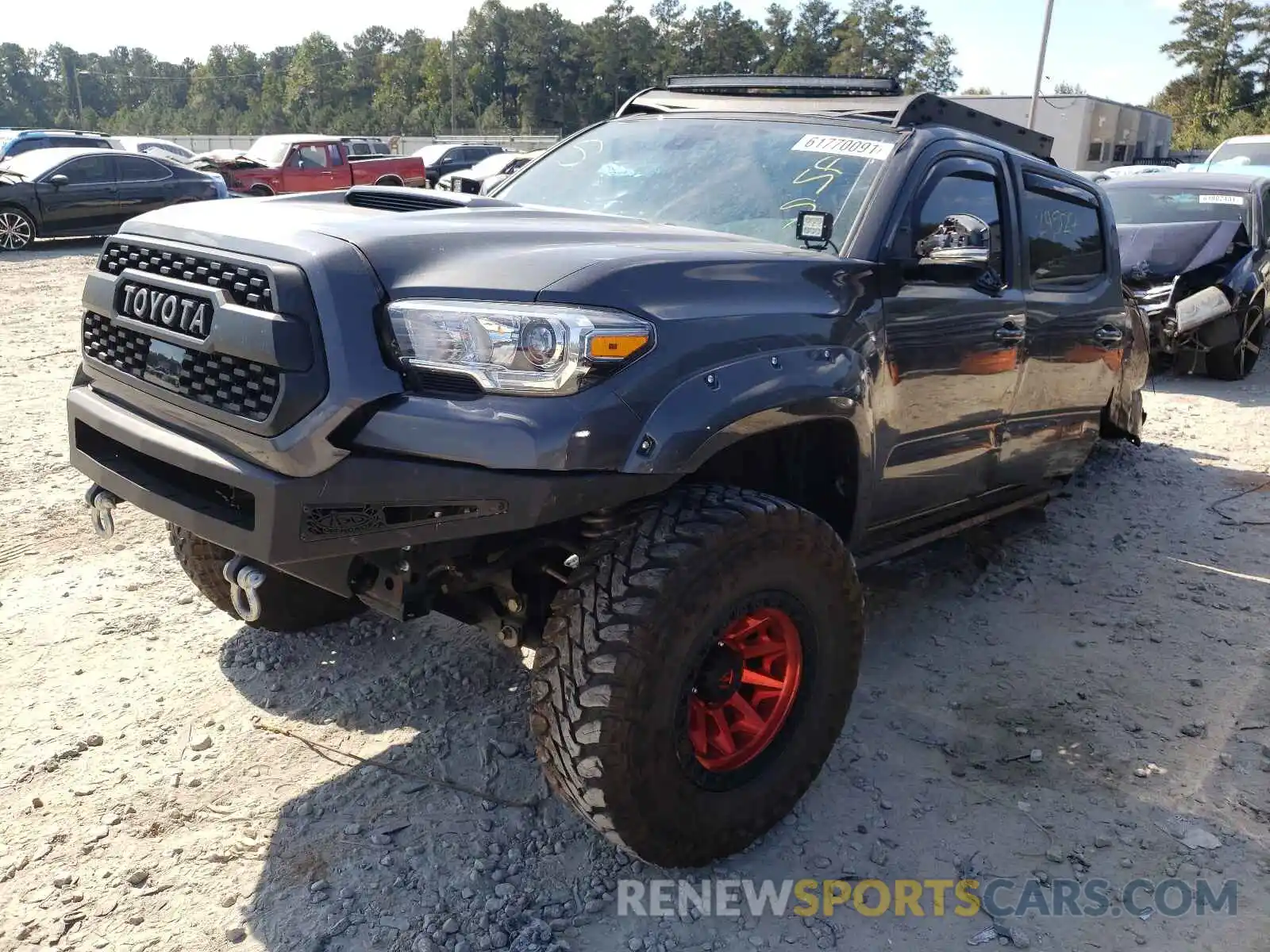 2 Photograph of a damaged car 3TMCZ5AN0KM235959 TOYOTA TACOMA 2019