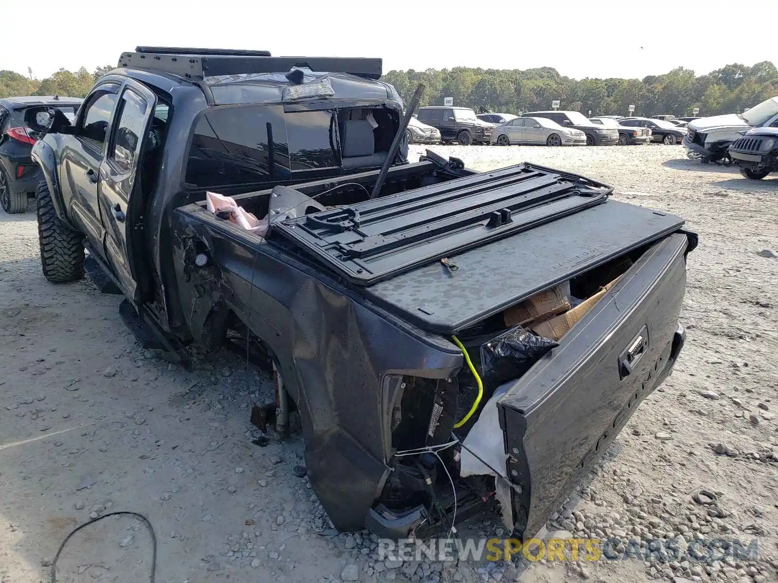 3 Photograph of a damaged car 3TMCZ5AN0KM235959 TOYOTA TACOMA 2019