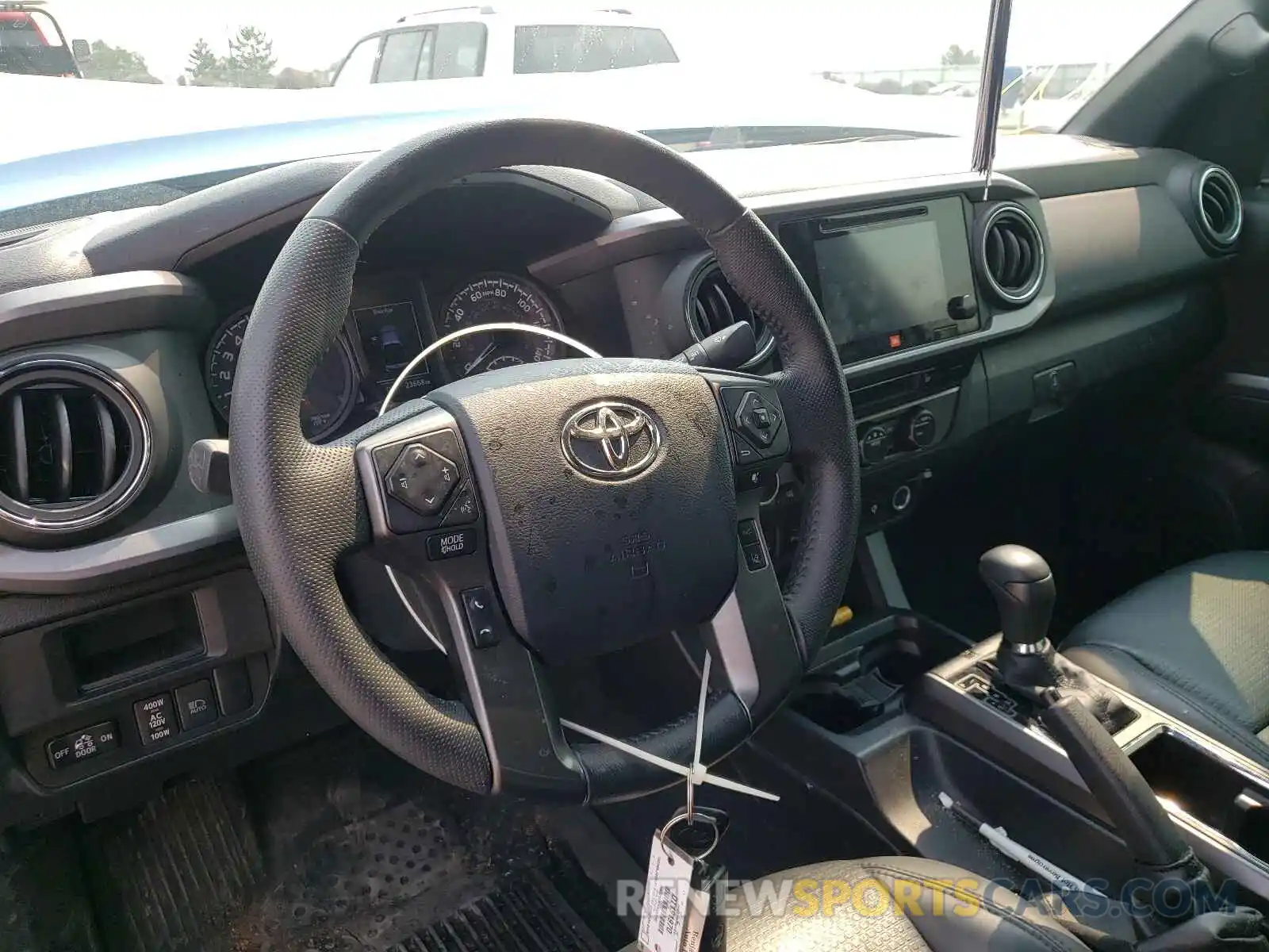 9 Photograph of a damaged car 3TMCZ5AN0KM237212 TOYOTA TACOMA 2019