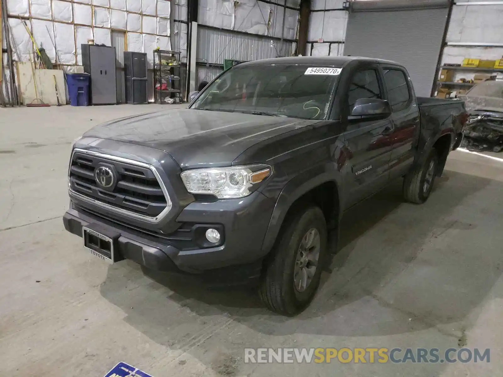 2 Photograph of a damaged car 3TMCZ5AN0KM239994 TOYOTA TACOMA 2019