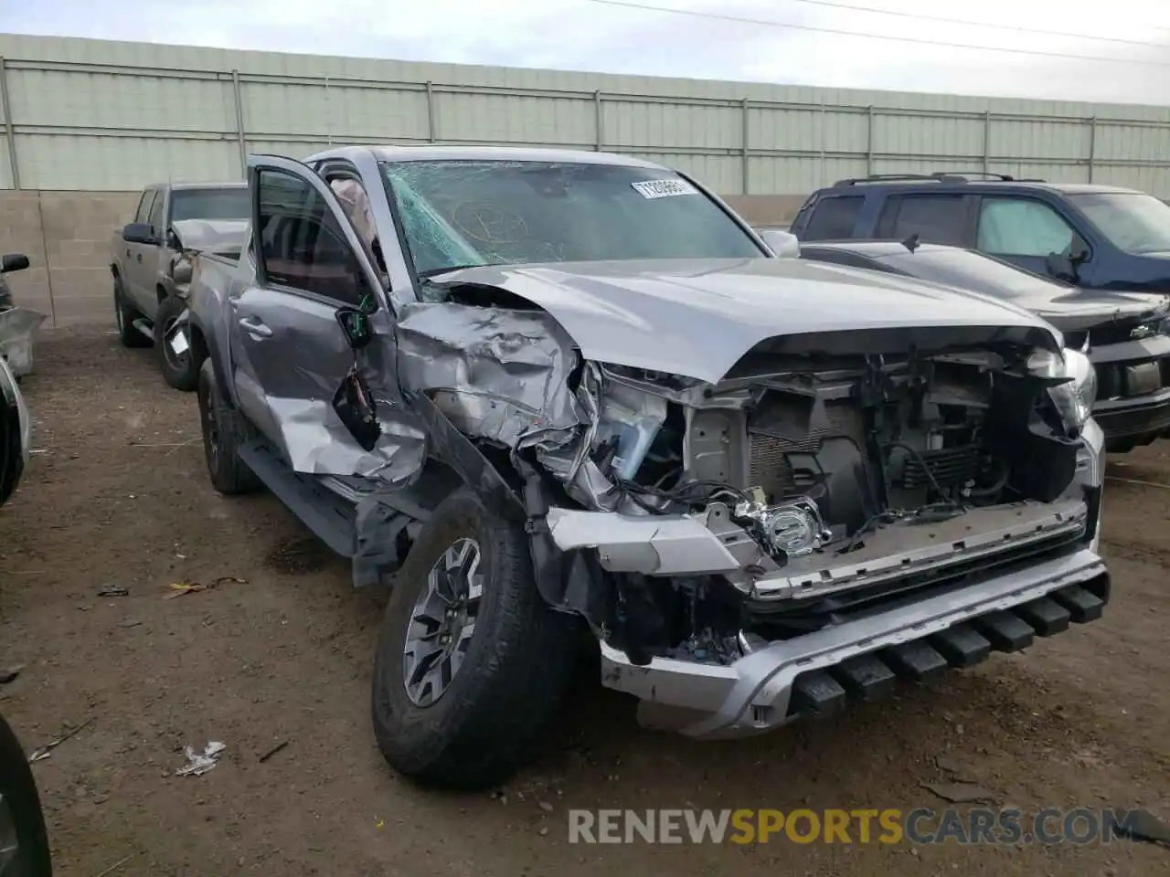 9 Photograph of a damaged car 3TMCZ5AN0KM241258 TOYOTA TACOMA 2019