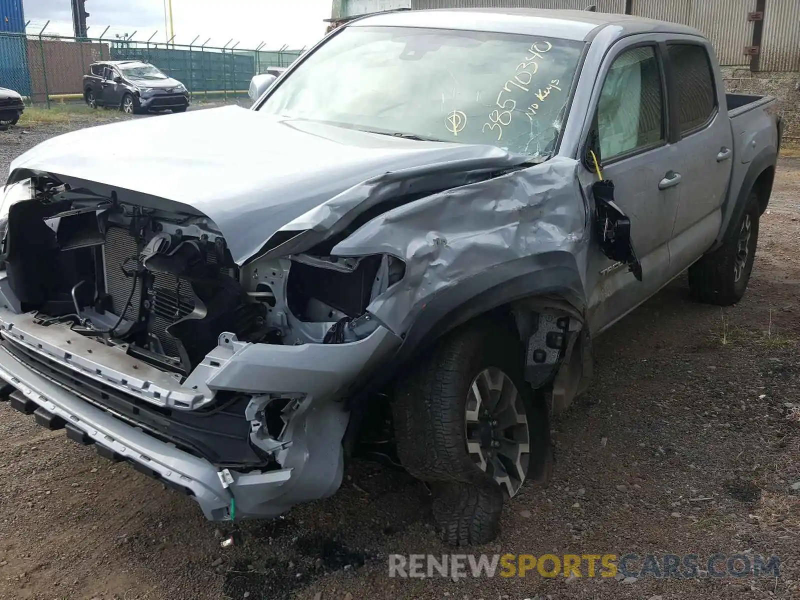 9 Photograph of a damaged car 3TMCZ5AN0KM241261 TOYOTA TACOMA 2019