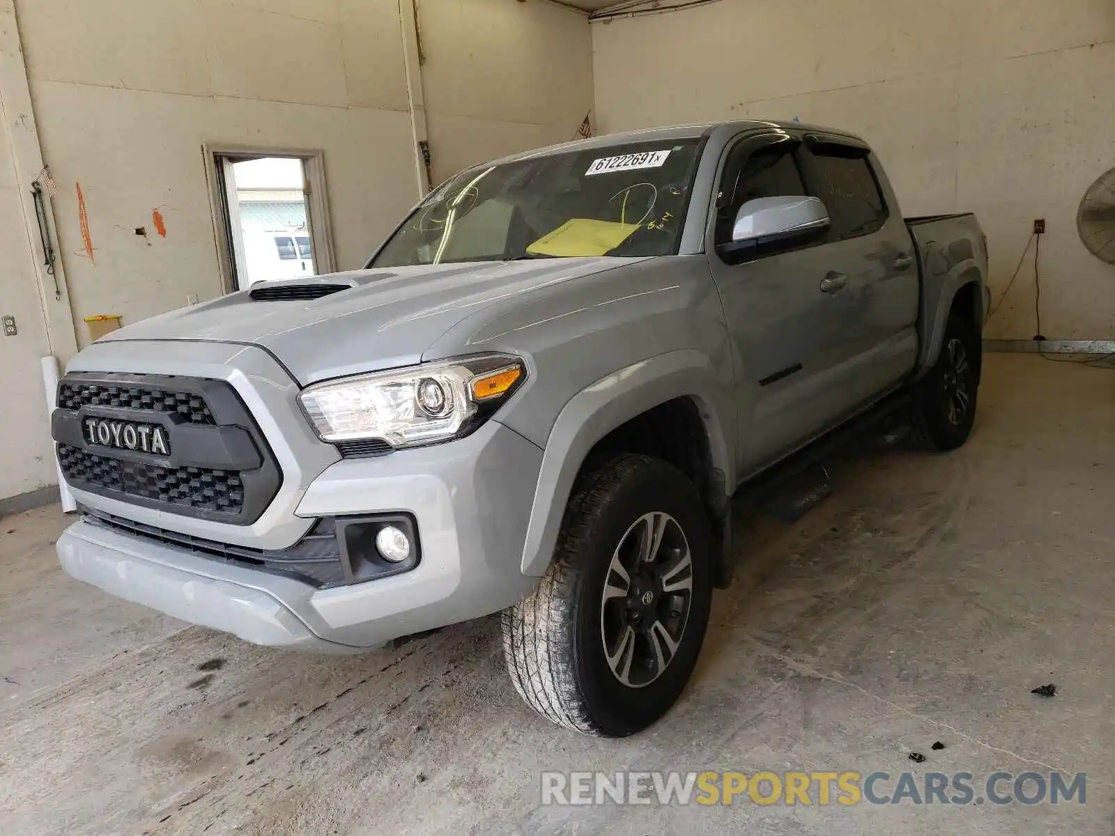 2 Photograph of a damaged car 3TMCZ5AN0KM242409 TOYOTA TACOMA 2019