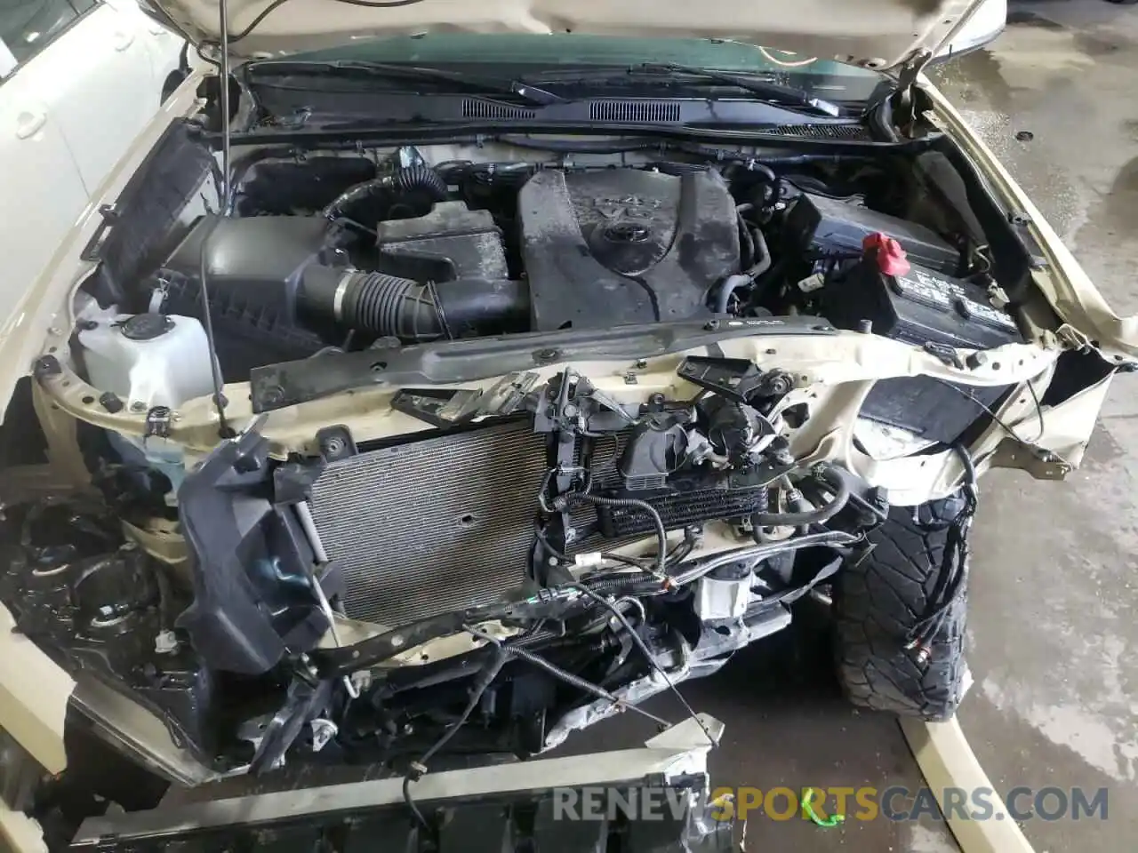 7 Photograph of a damaged car 3TMCZ5AN0KM243043 TOYOTA TACOMA 2019