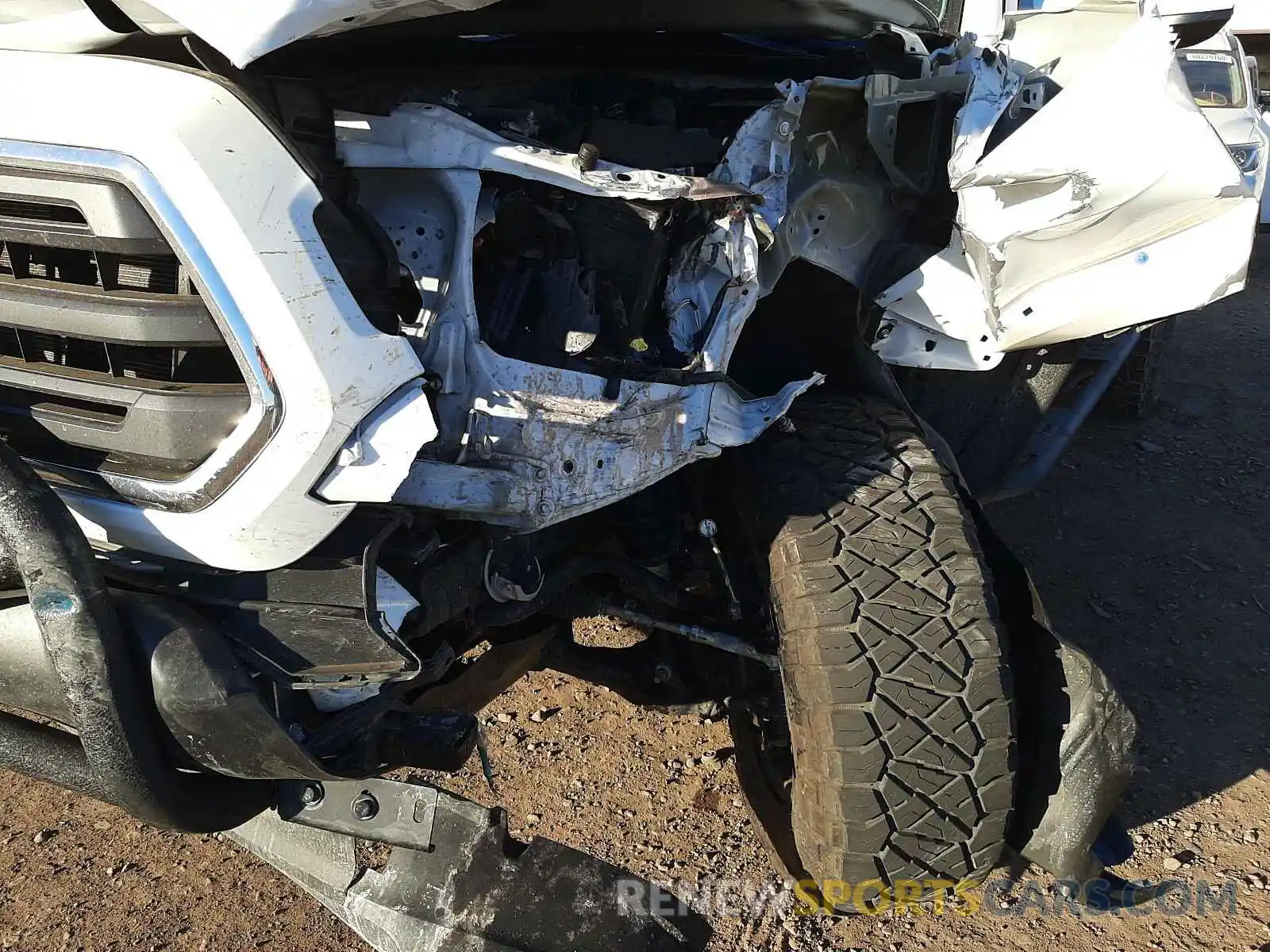 9 Photograph of a damaged car 3TMCZ5AN0KM244516 TOYOTA TACOMA 2019