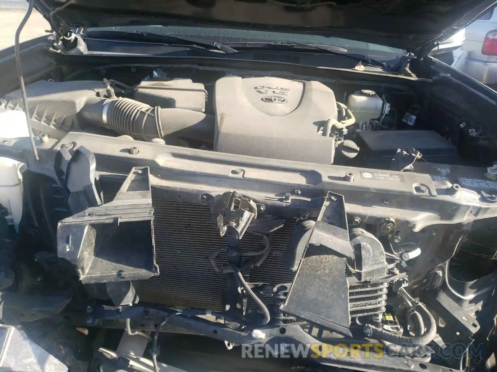 7 Photograph of a damaged car 3TMCZ5AN0KM246878 TOYOTA TACOMA 2019