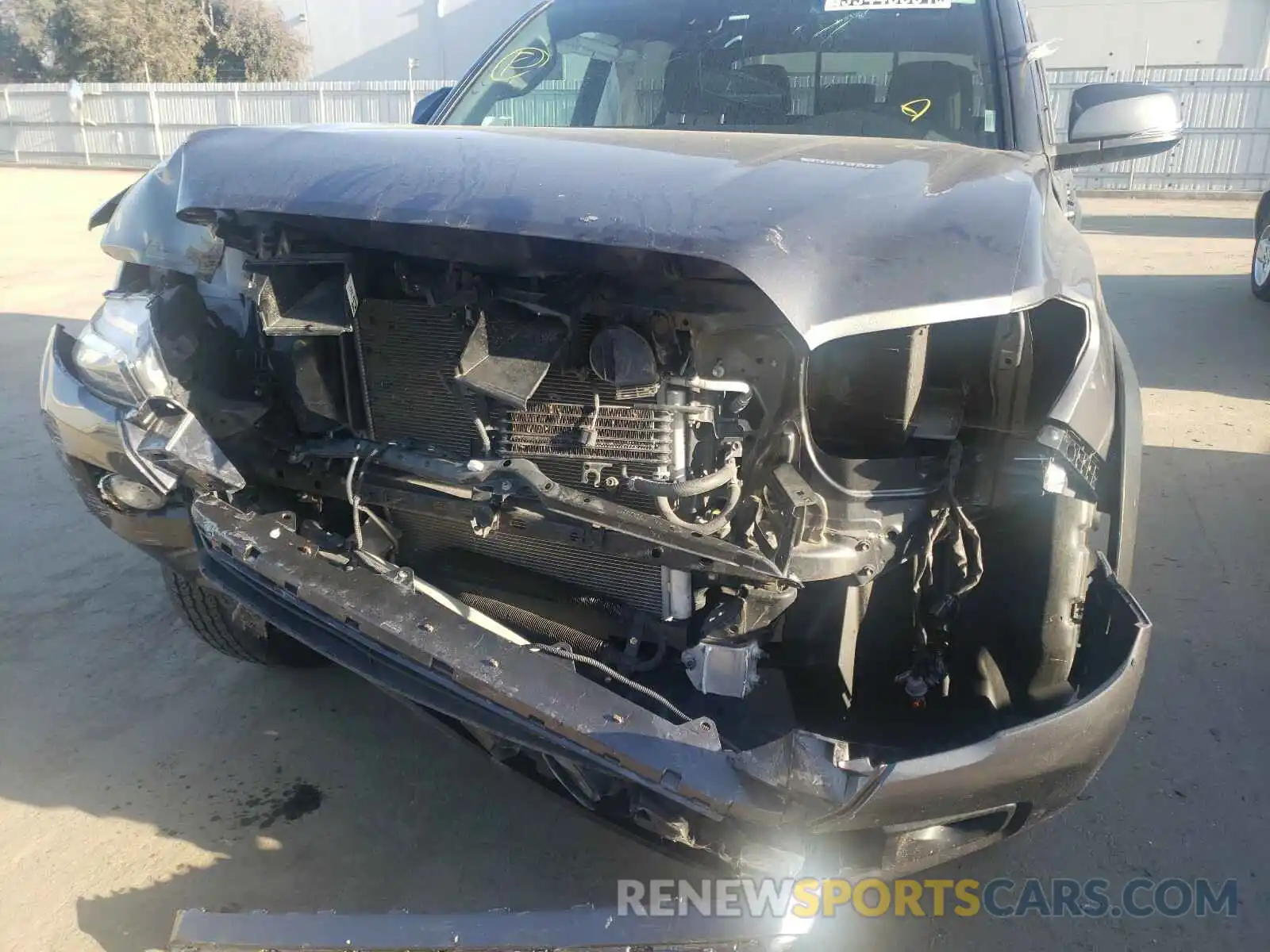 9 Photograph of a damaged car 3TMCZ5AN0KM246878 TOYOTA TACOMA 2019