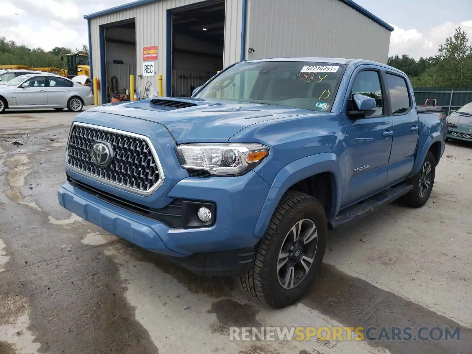 2 Фотография поврежденного автомобиля 3TMCZ5AN0KM250221 TOYOTA TACOMA 2019