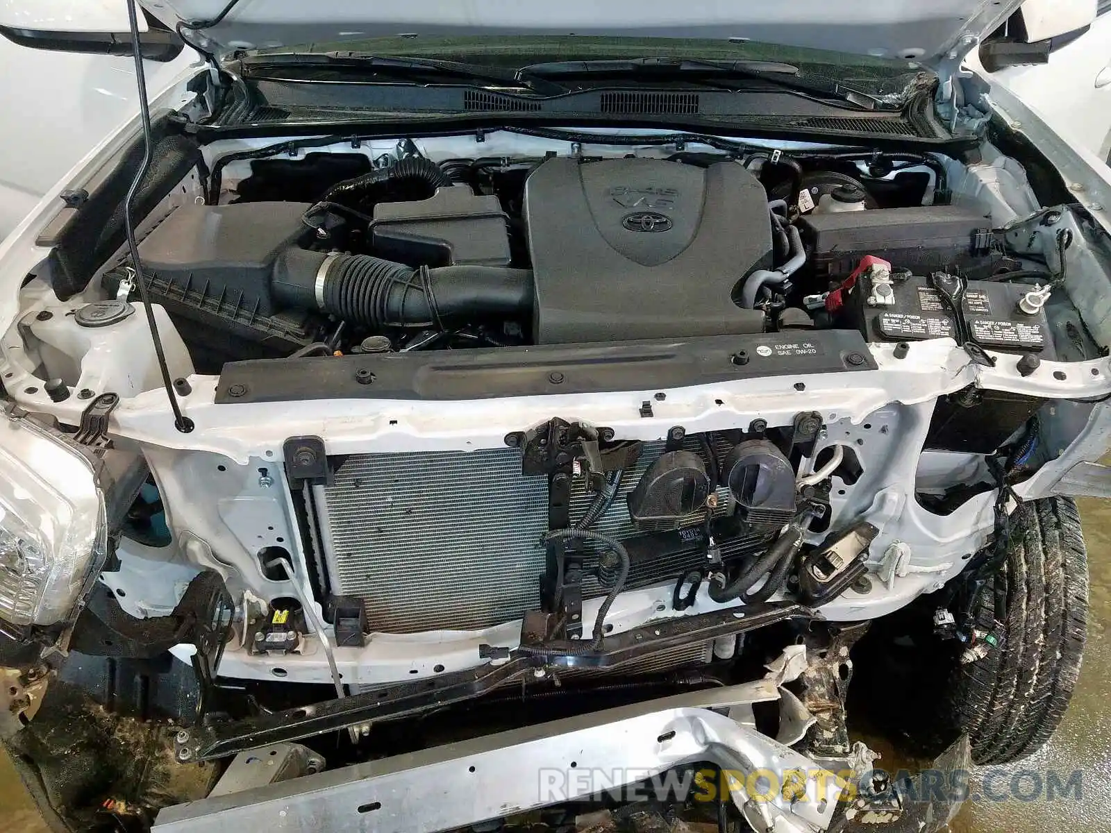 7 Photograph of a damaged car 3TMCZ5AN0KM250588 TOYOTA TACOMA 2019