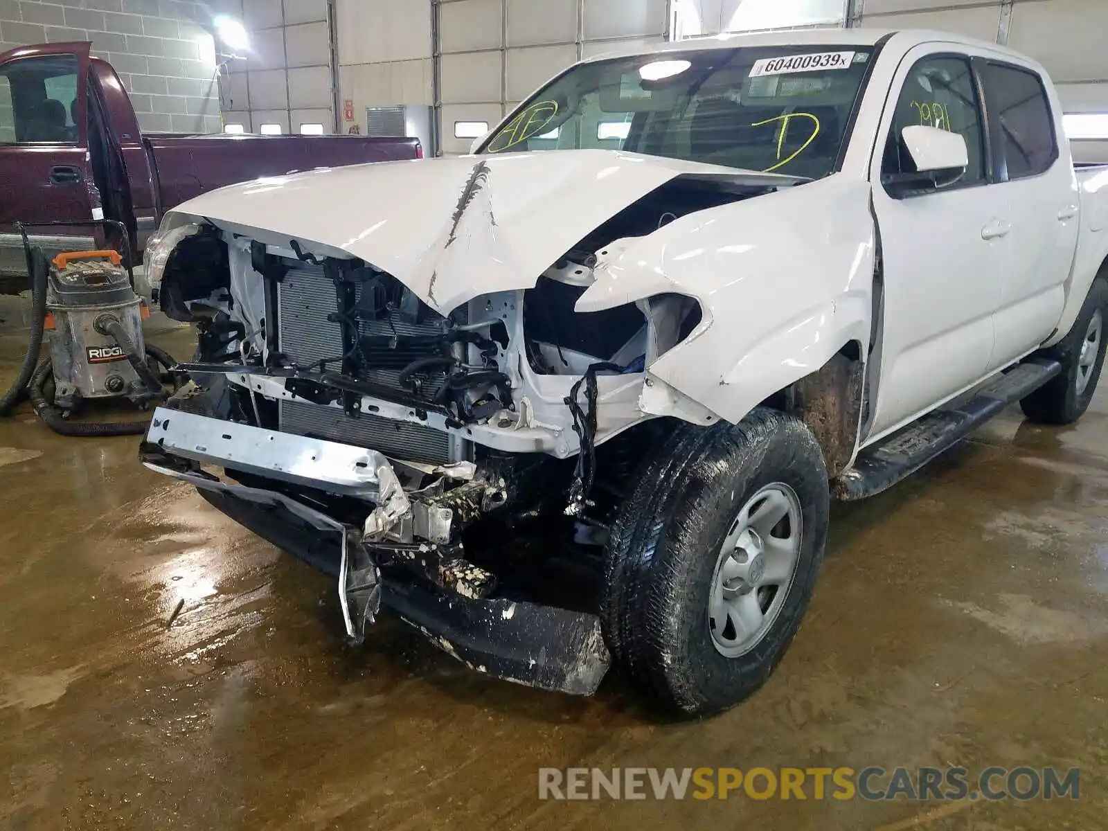 9 Photograph of a damaged car 3TMCZ5AN0KM250588 TOYOTA TACOMA 2019