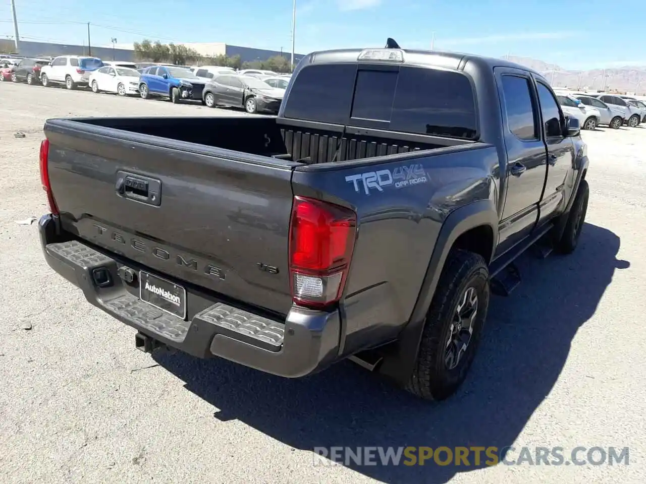 4 Photograph of a damaged car 3TMCZ5AN0KM253331 TOYOTA TACOMA 2019