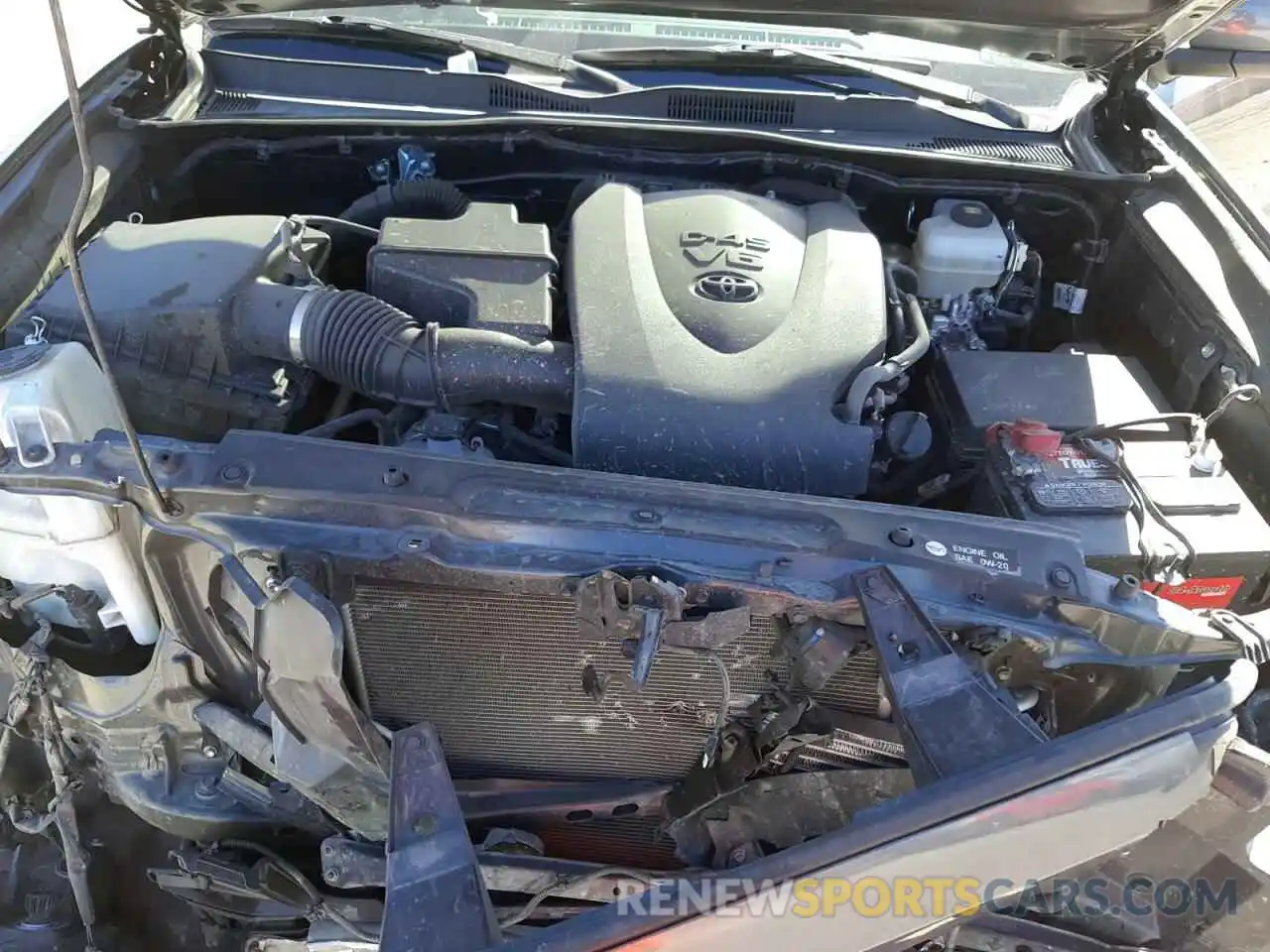 7 Photograph of a damaged car 3TMCZ5AN0KM253331 TOYOTA TACOMA 2019