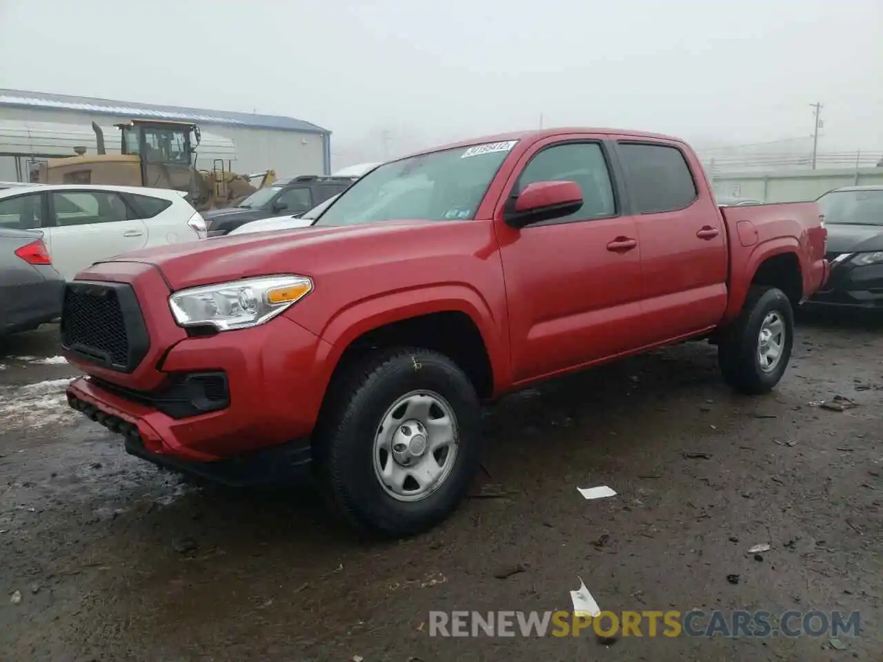 2 Photograph of a damaged car 3TMCZ5AN0KM254138 TOYOTA TACOMA 2019