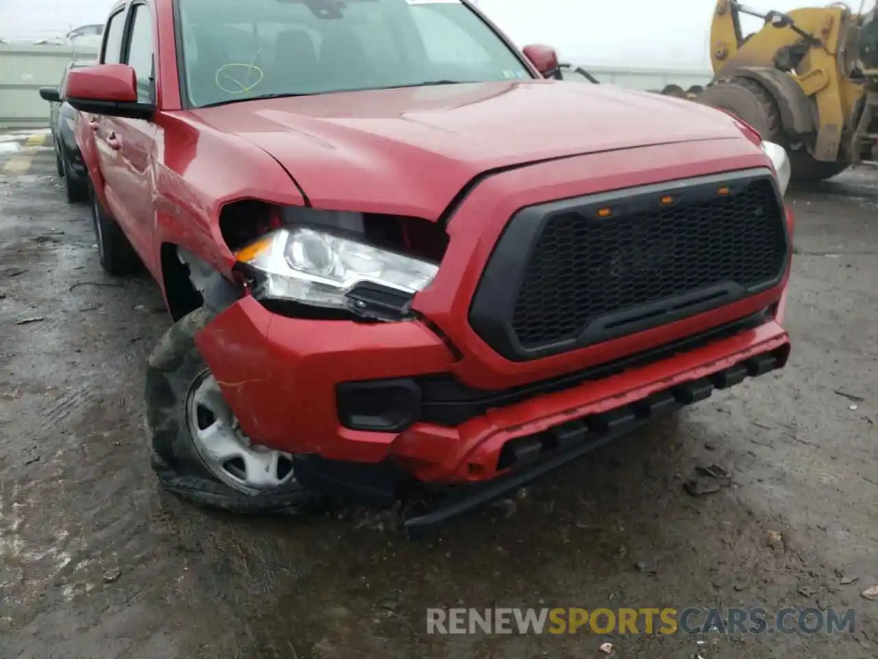 9 Photograph of a damaged car 3TMCZ5AN0KM254138 TOYOTA TACOMA 2019