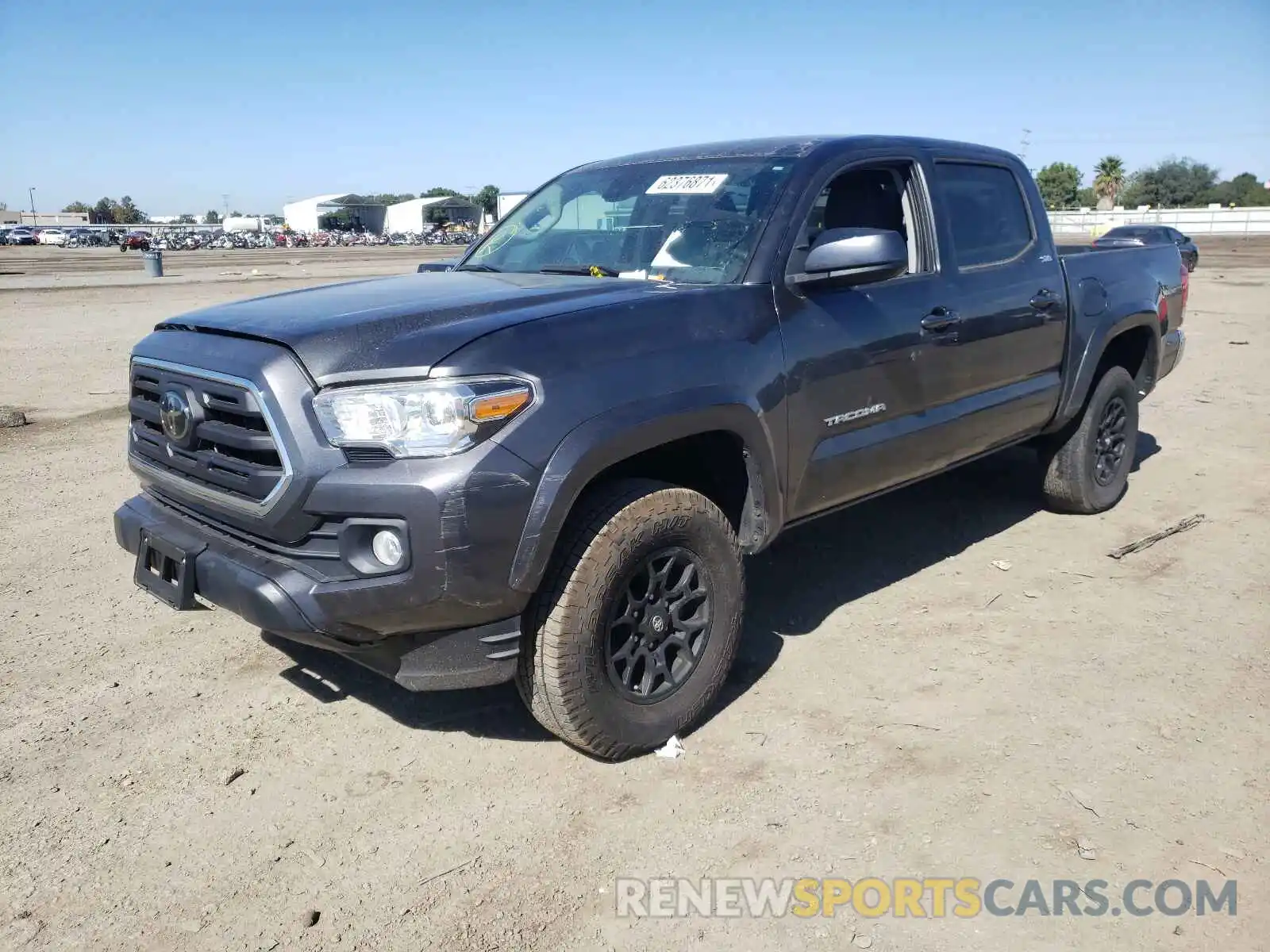 2 Photograph of a damaged car 3TMCZ5AN0KM255497 TOYOTA TACOMA 2019