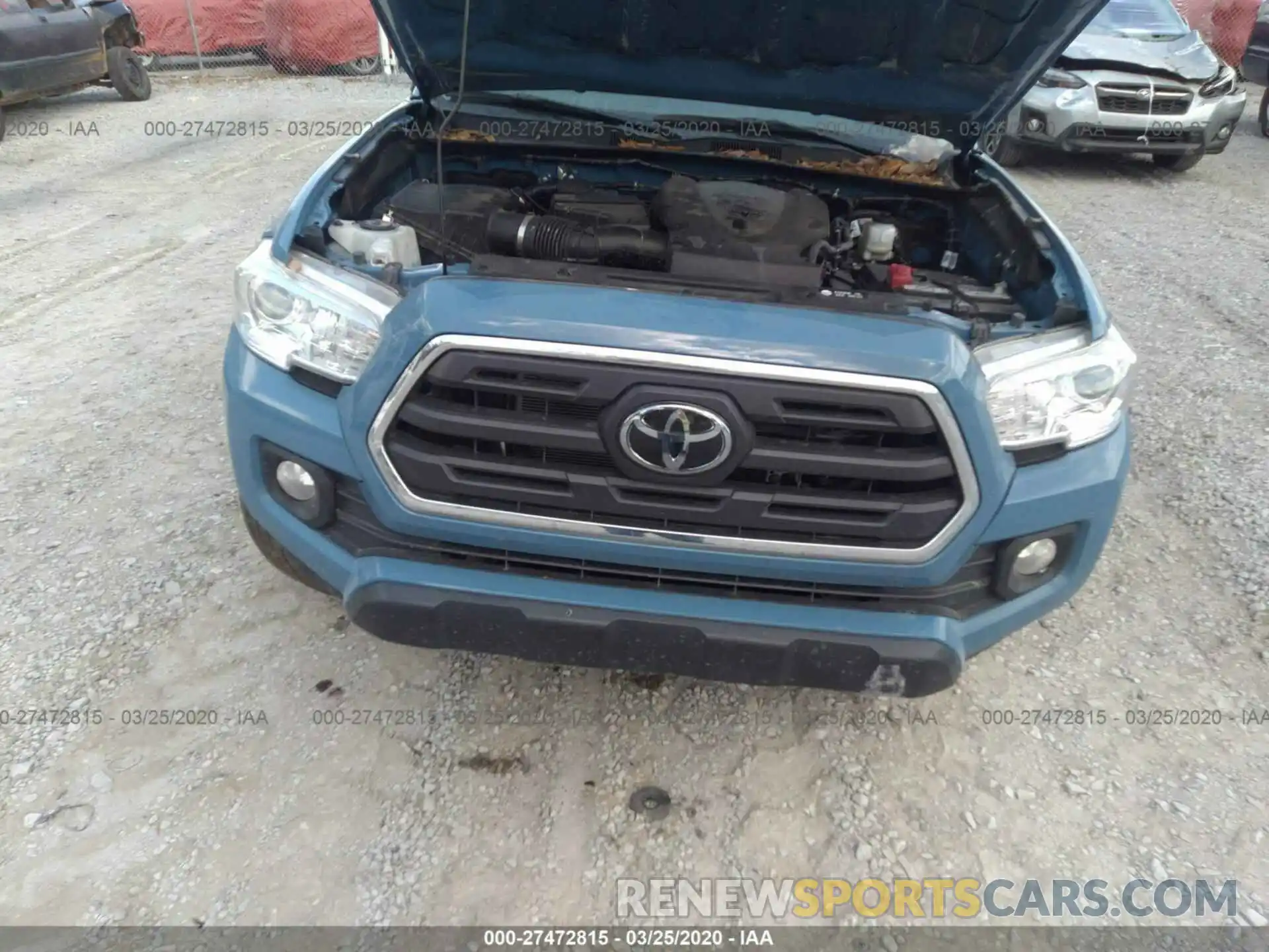 10 Photograph of a damaged car 3TMCZ5AN0KM258156 TOYOTA TACOMA 2019