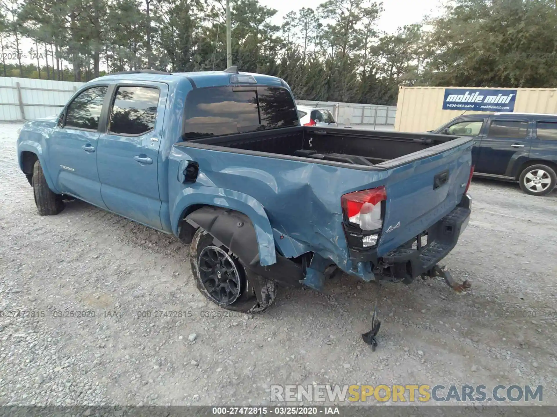 3 Photograph of a damaged car 3TMCZ5AN0KM258156 TOYOTA TACOMA 2019