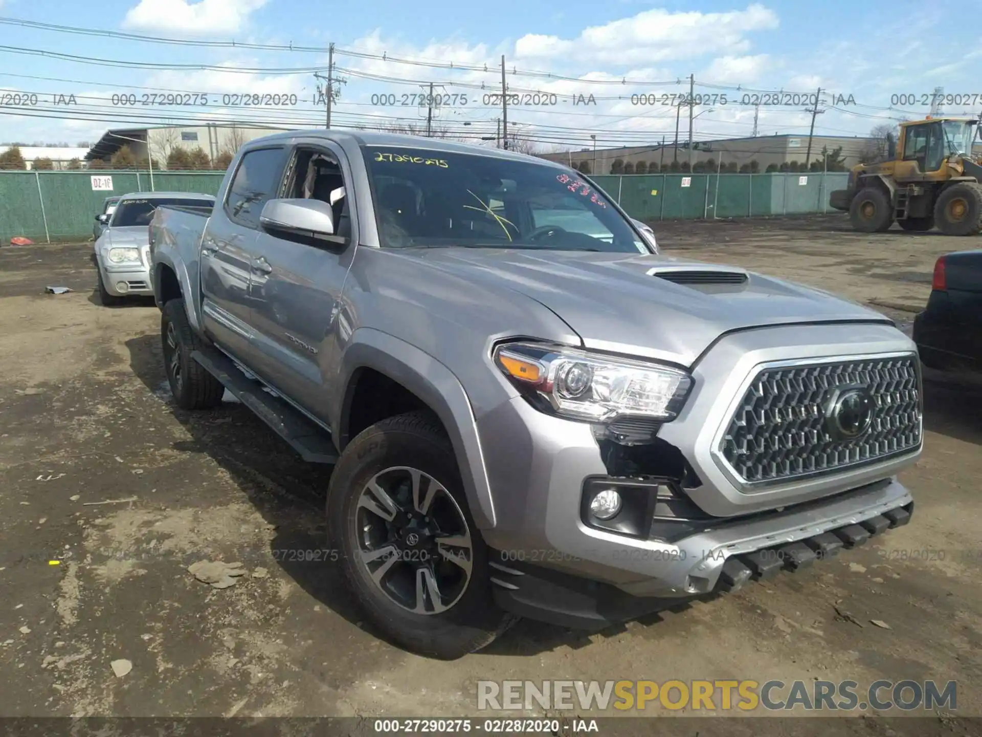 1 Photograph of a damaged car 3TMCZ5AN0KM264460 TOYOTA TACOMA 2019