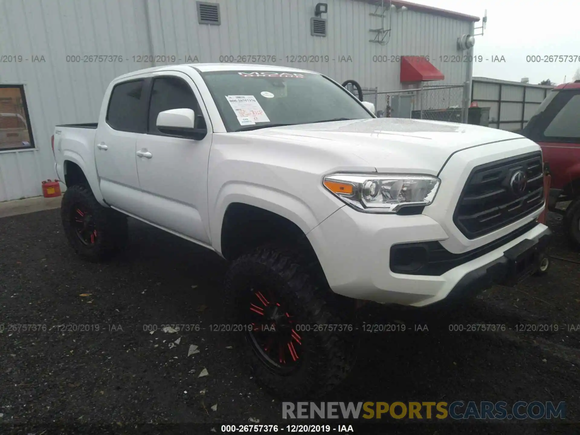 1 Photograph of a damaged car 3TMCZ5AN0KM265205 TOYOTA TACOMA 2019