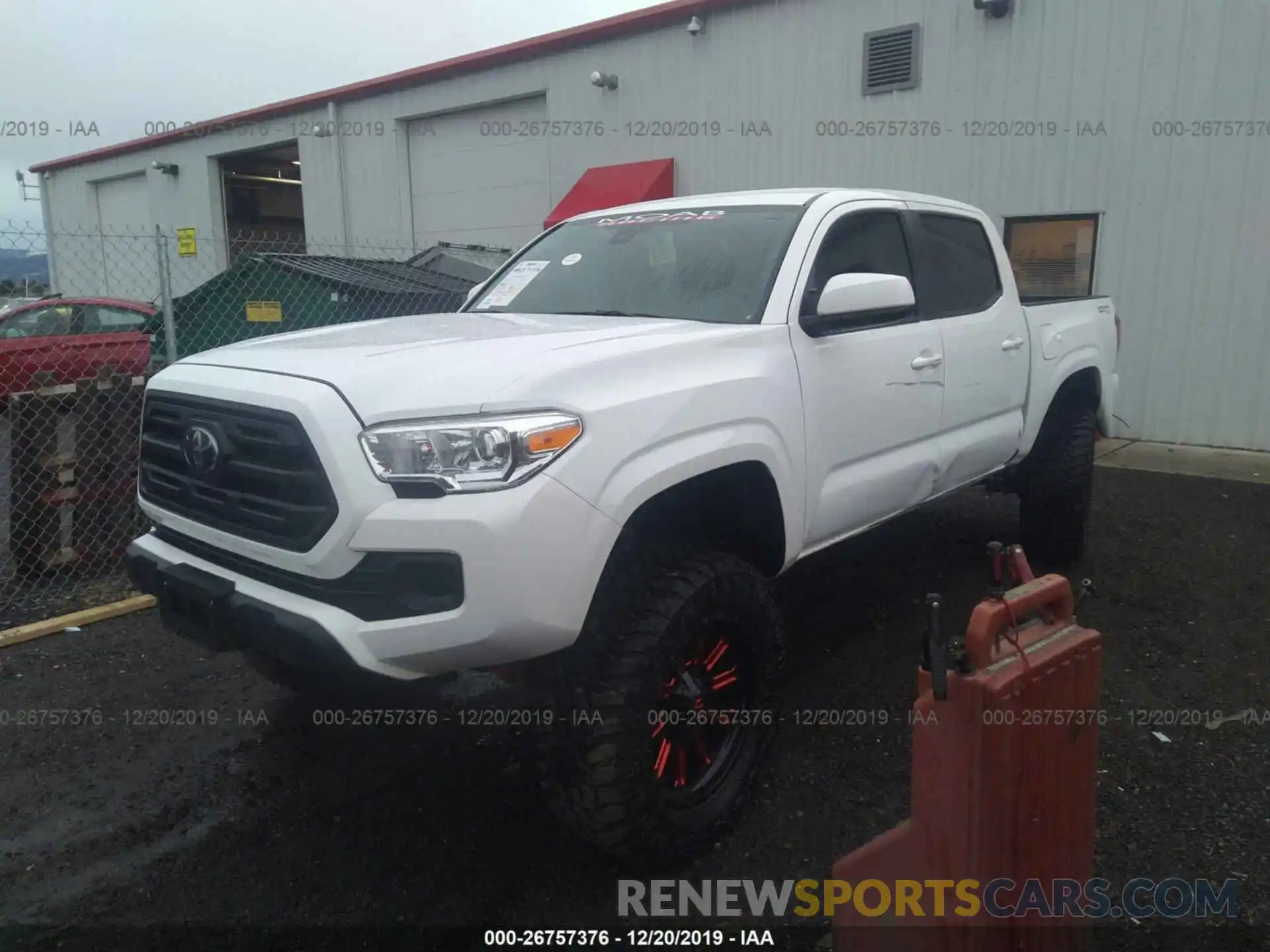 2 Photograph of a damaged car 3TMCZ5AN0KM265205 TOYOTA TACOMA 2019