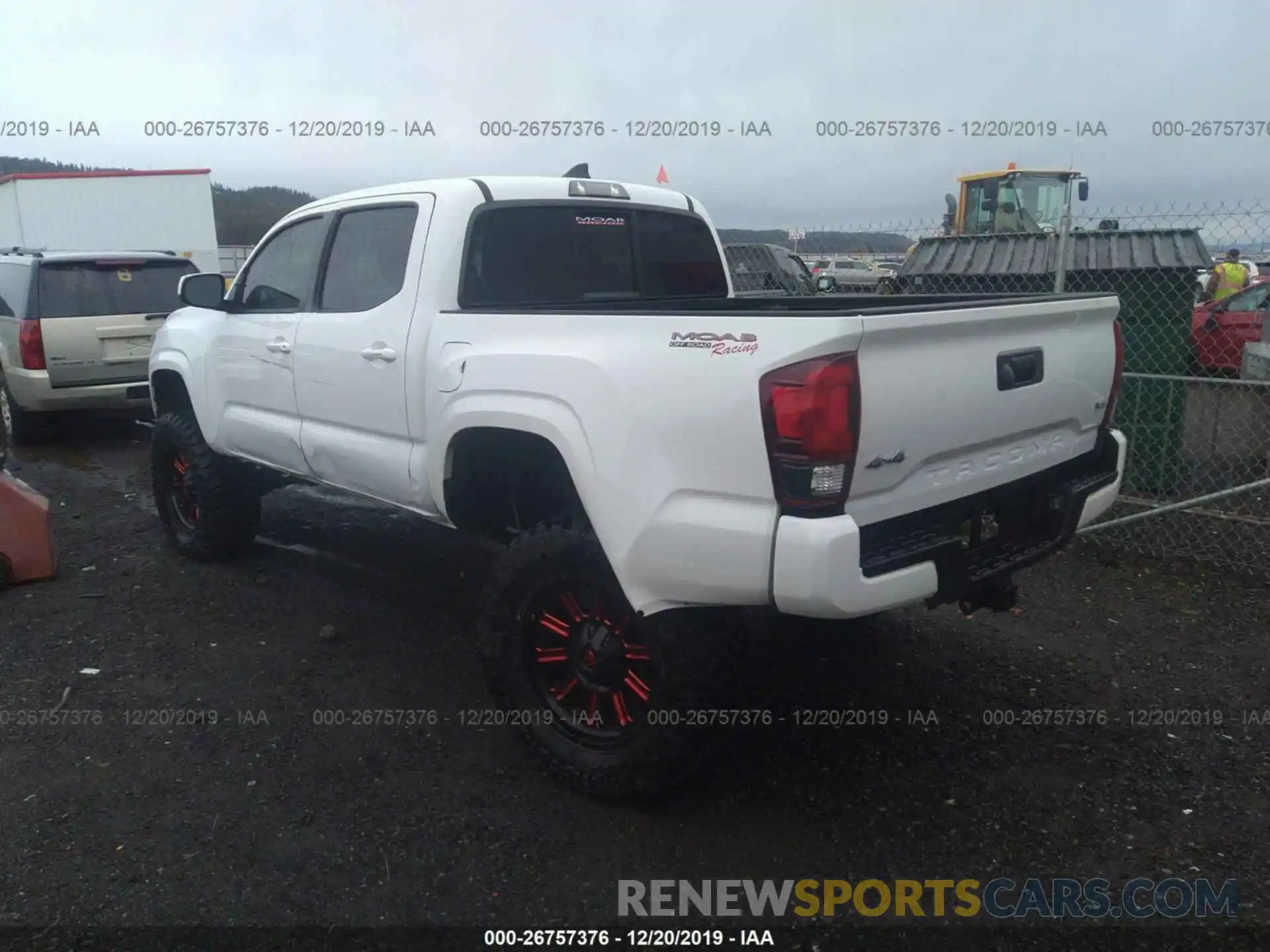 3 Photograph of a damaged car 3TMCZ5AN0KM265205 TOYOTA TACOMA 2019