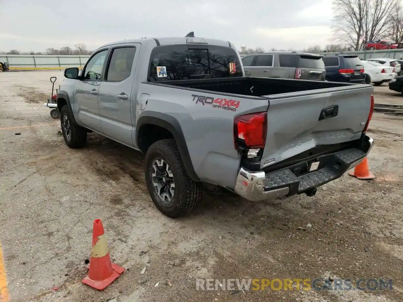 3 Photograph of a damaged car 3TMCZ5AN0KM266340 TOYOTA TACOMA 2019