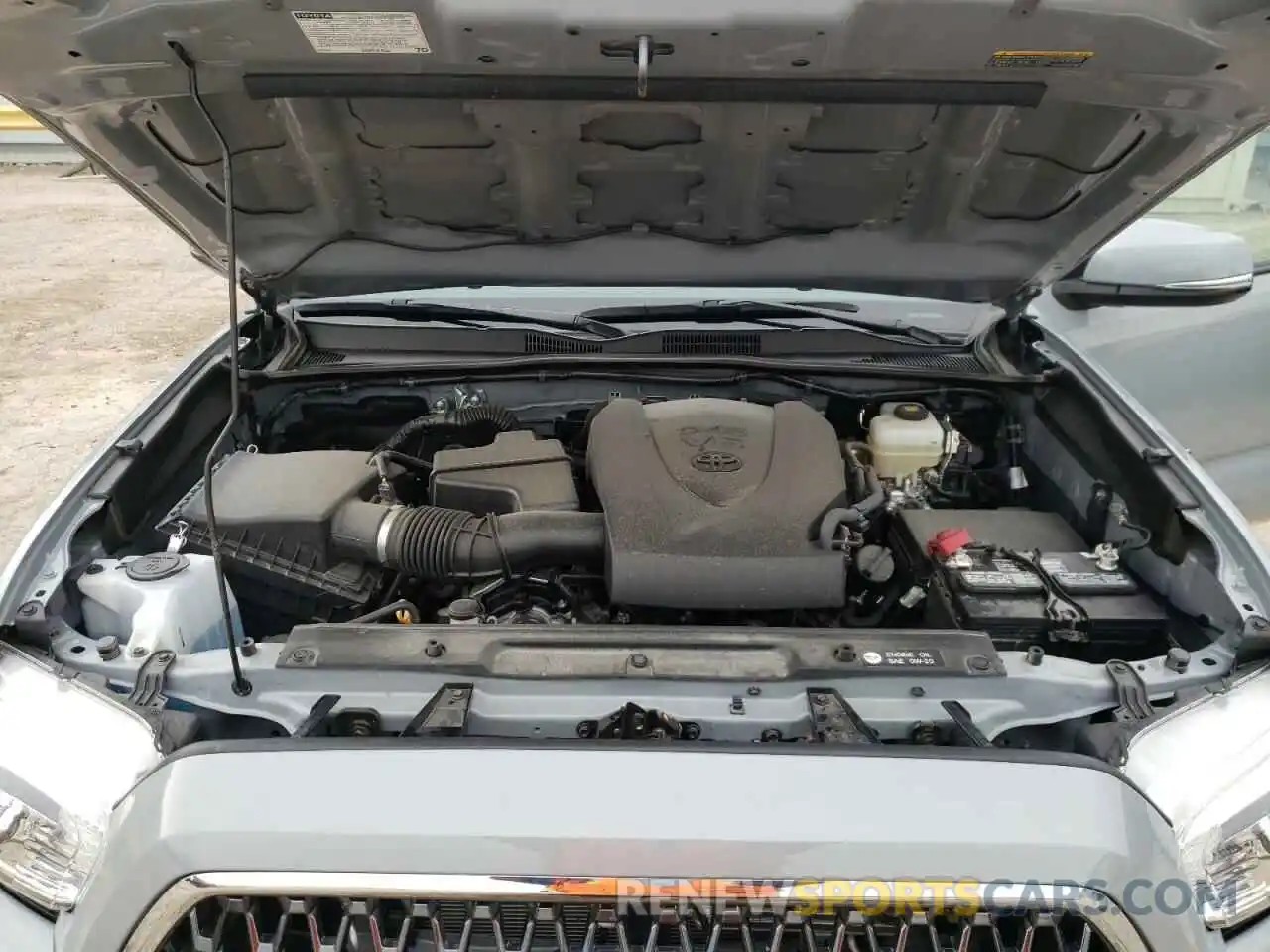 7 Photograph of a damaged car 3TMCZ5AN0KM266340 TOYOTA TACOMA 2019