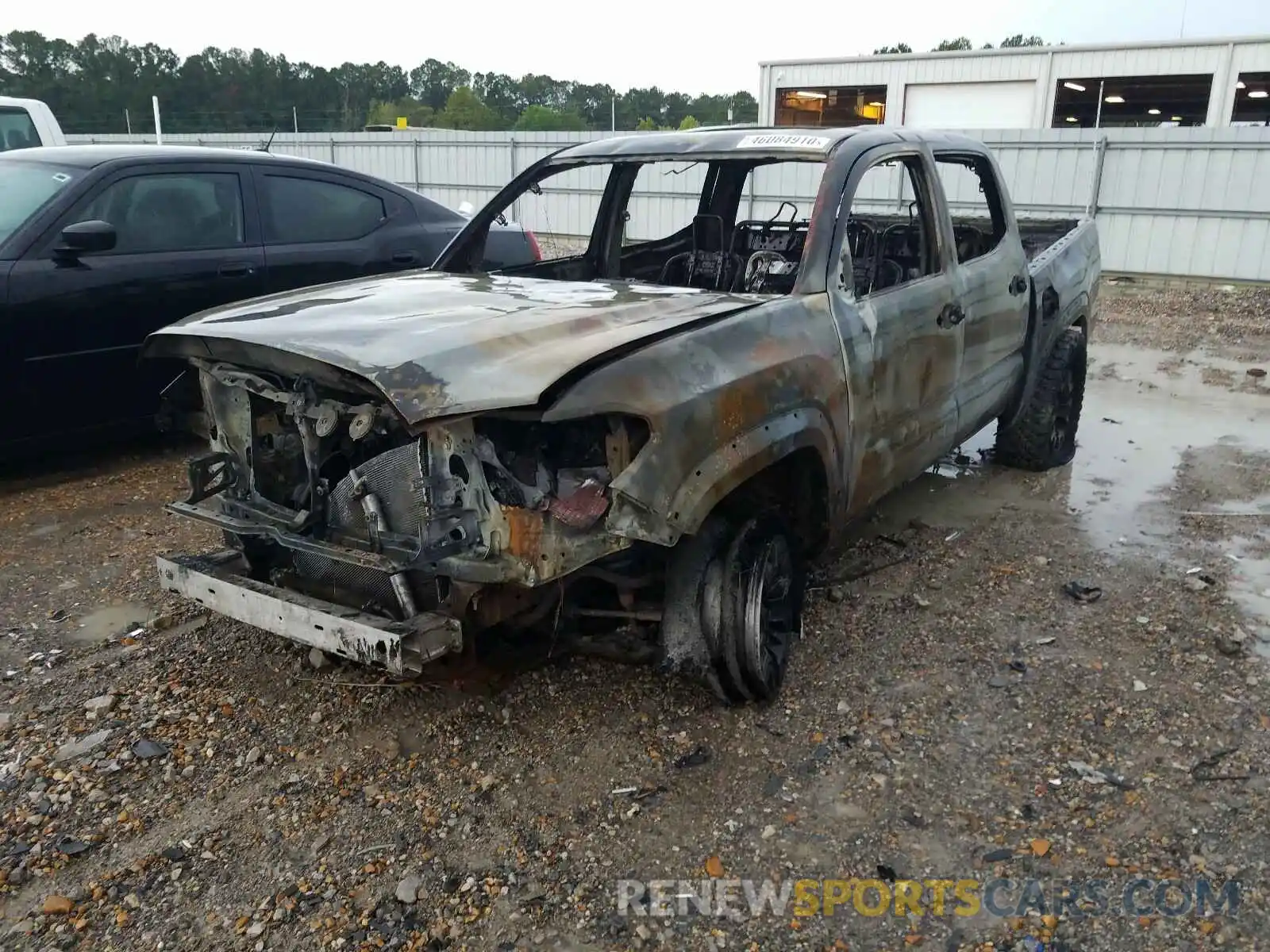 2 Photograph of a damaged car 3TMCZ5AN0KM267021 TOYOTA TACOMA 2019